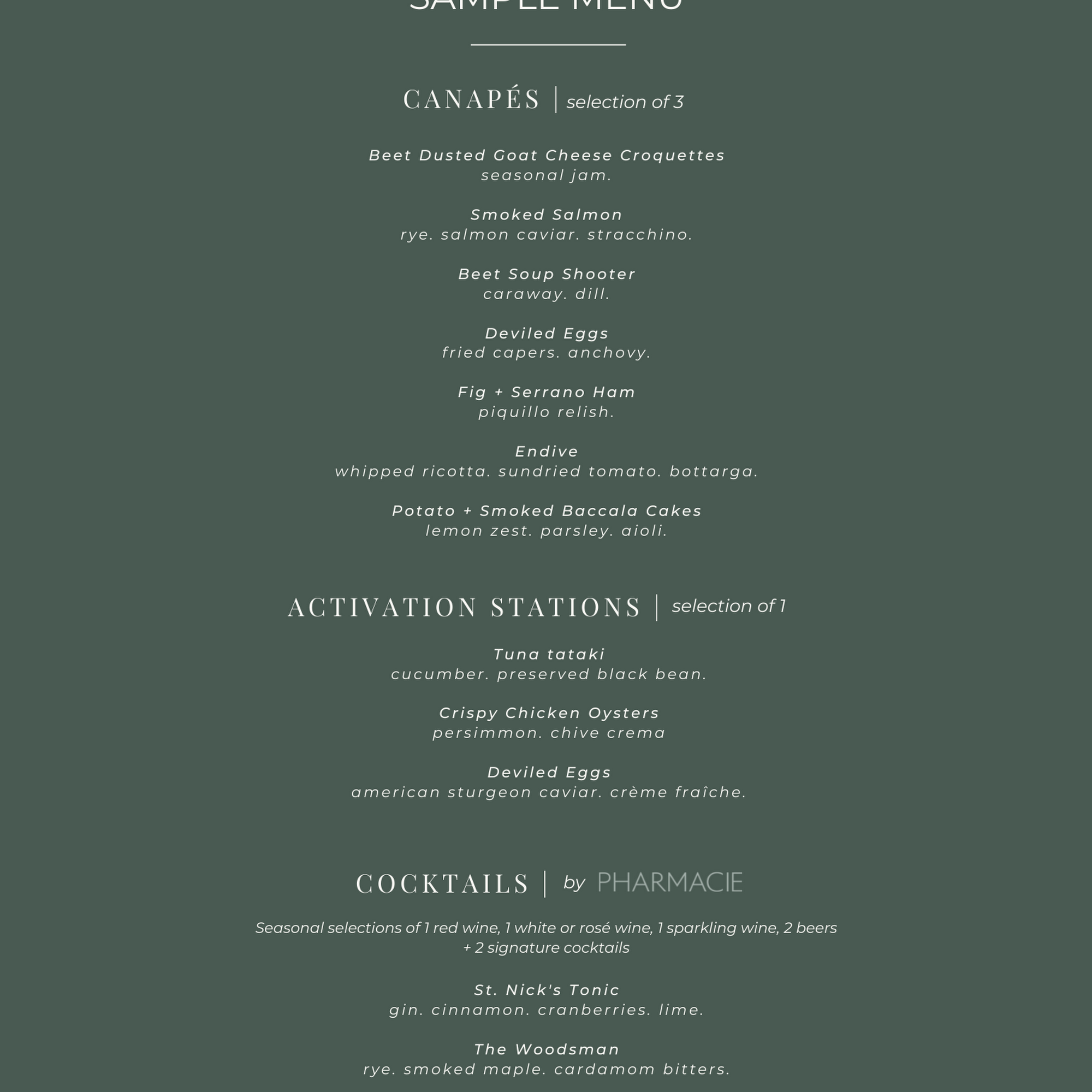 roomforty Menu