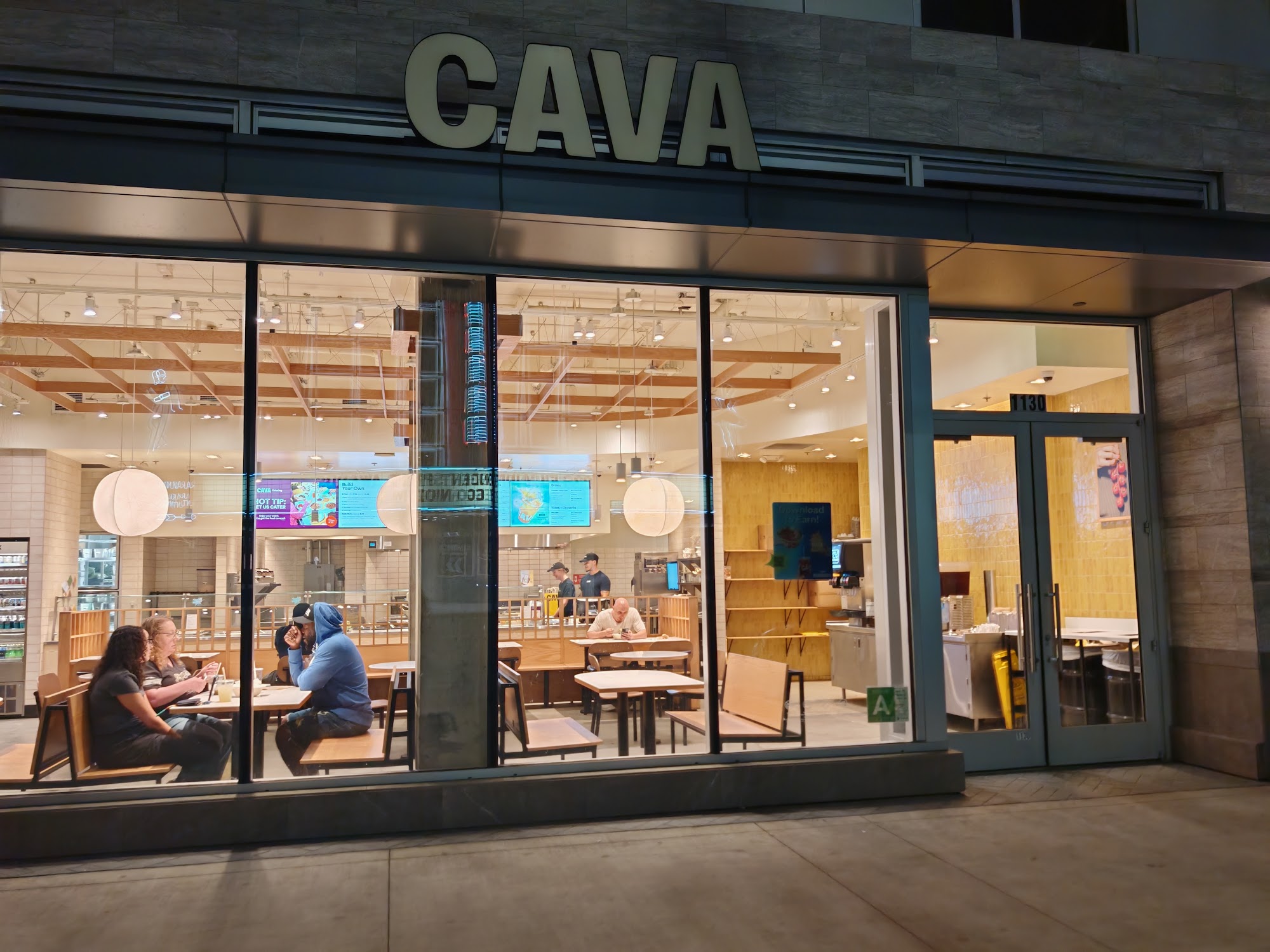 CAVA Menu