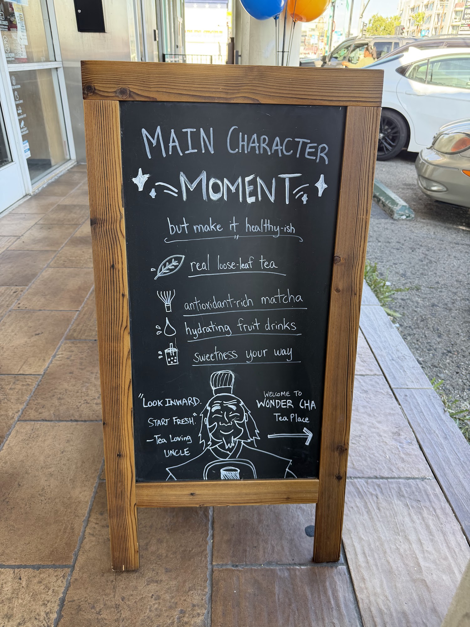 Wonder Cha Tea Place Menu