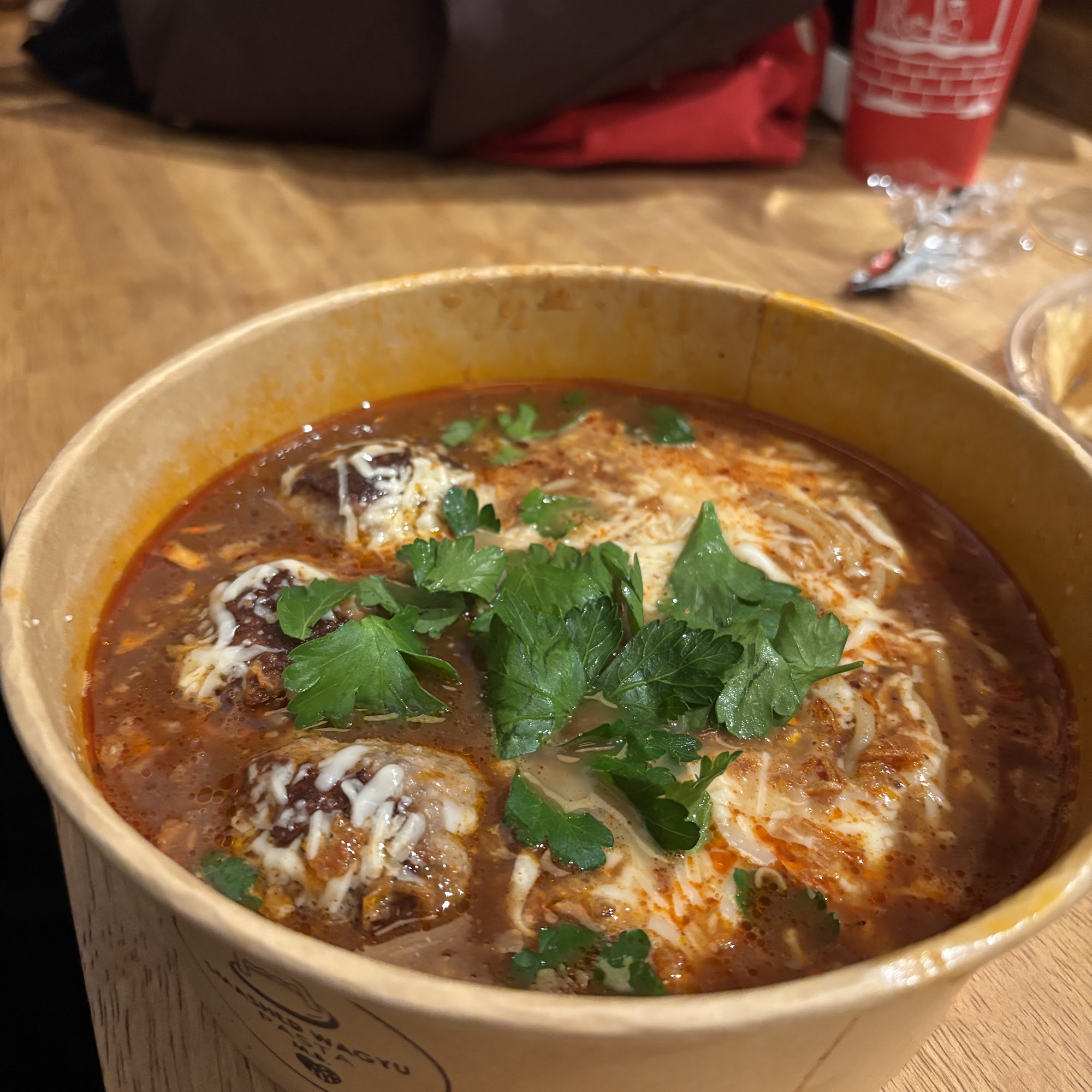 Smashed Wagyu Pasta Manhattan Beach