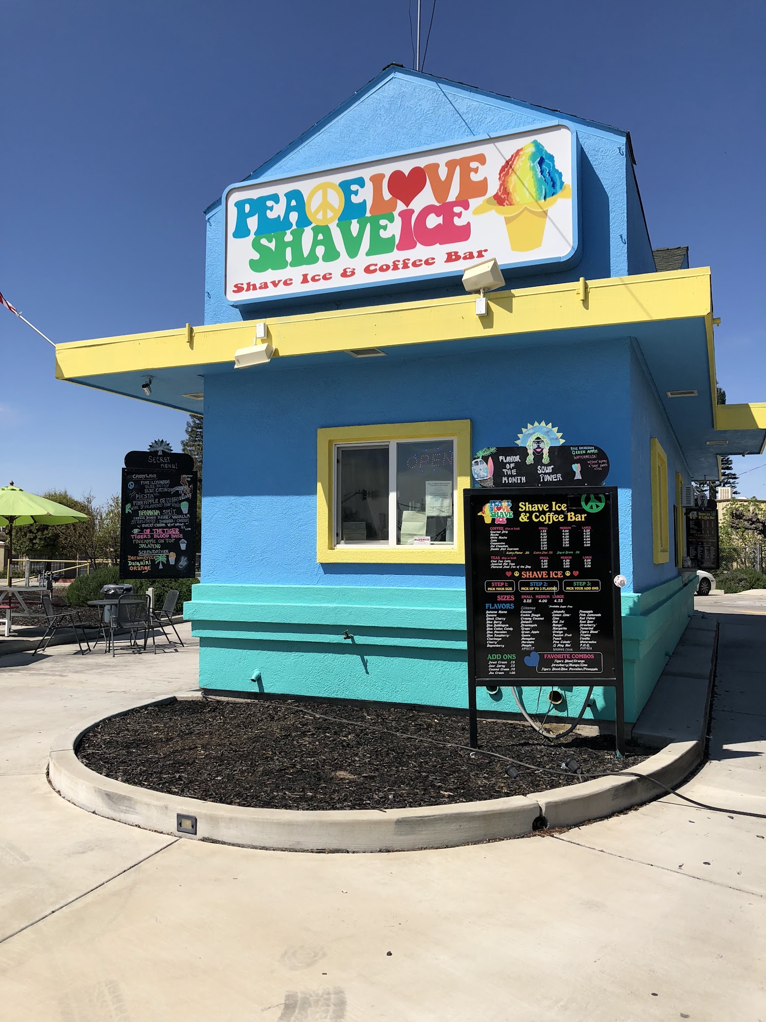 Peace Love Shave Ice Manteca