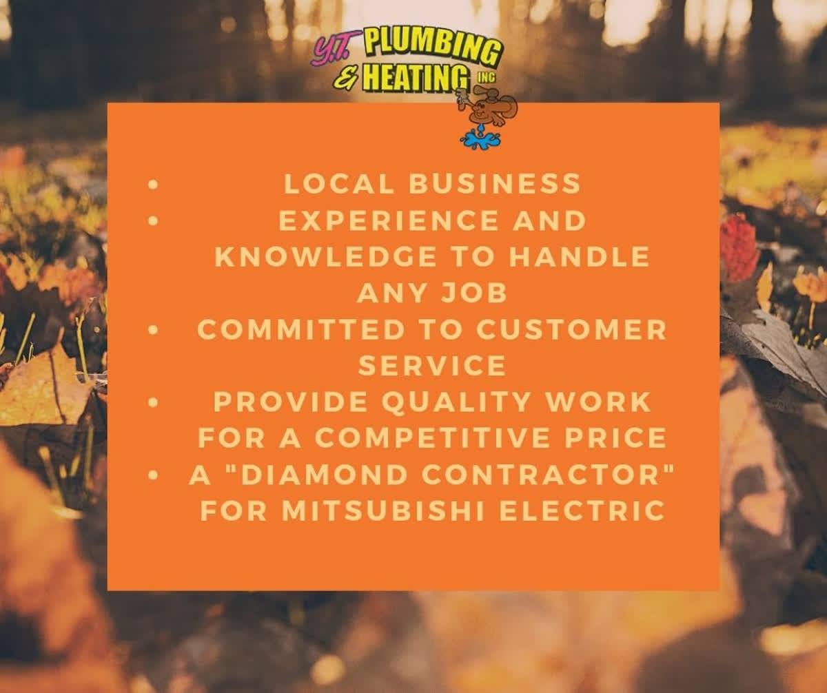 Y T Plumbing & Heating Inc.