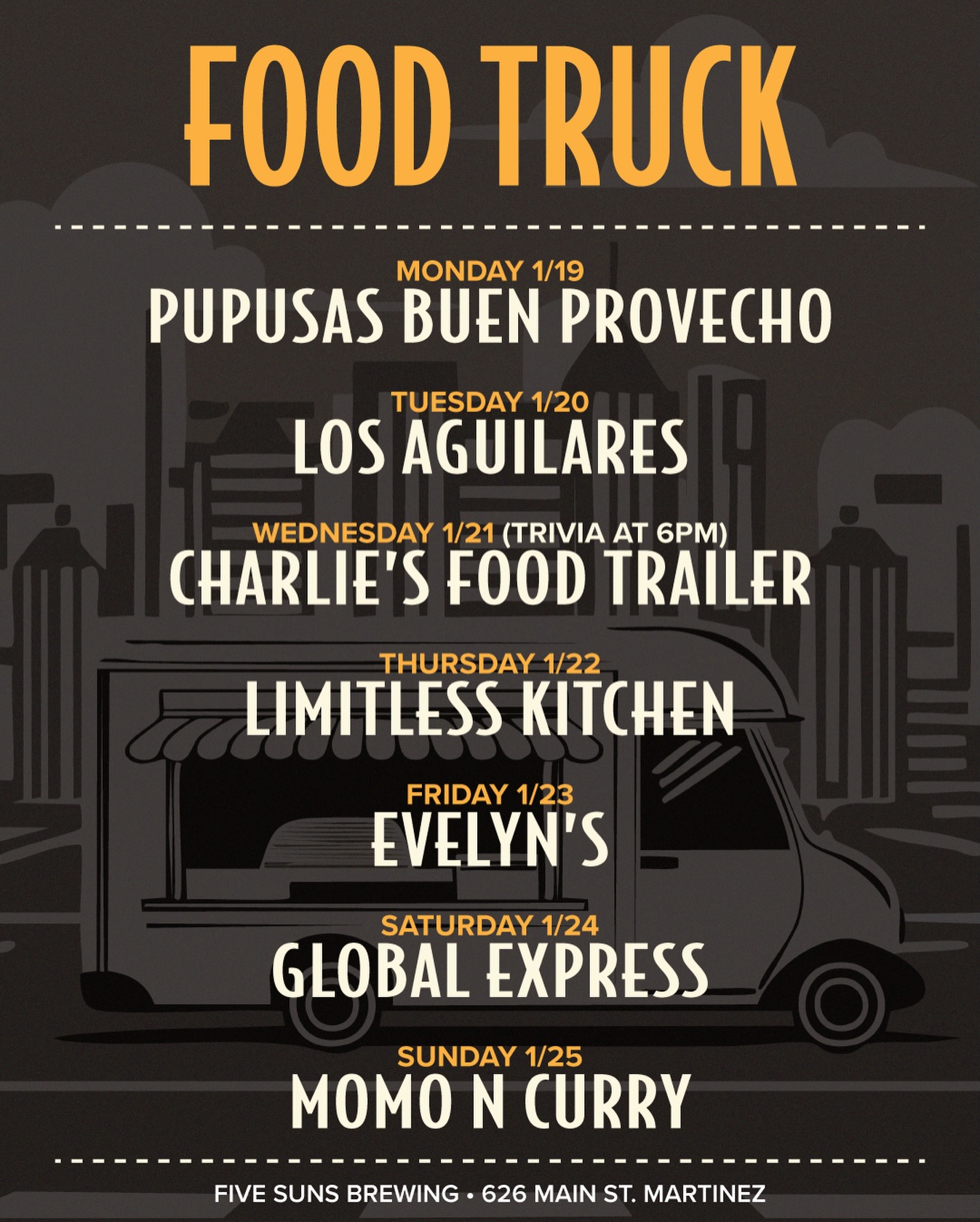 Five Suns Brewing Martinez