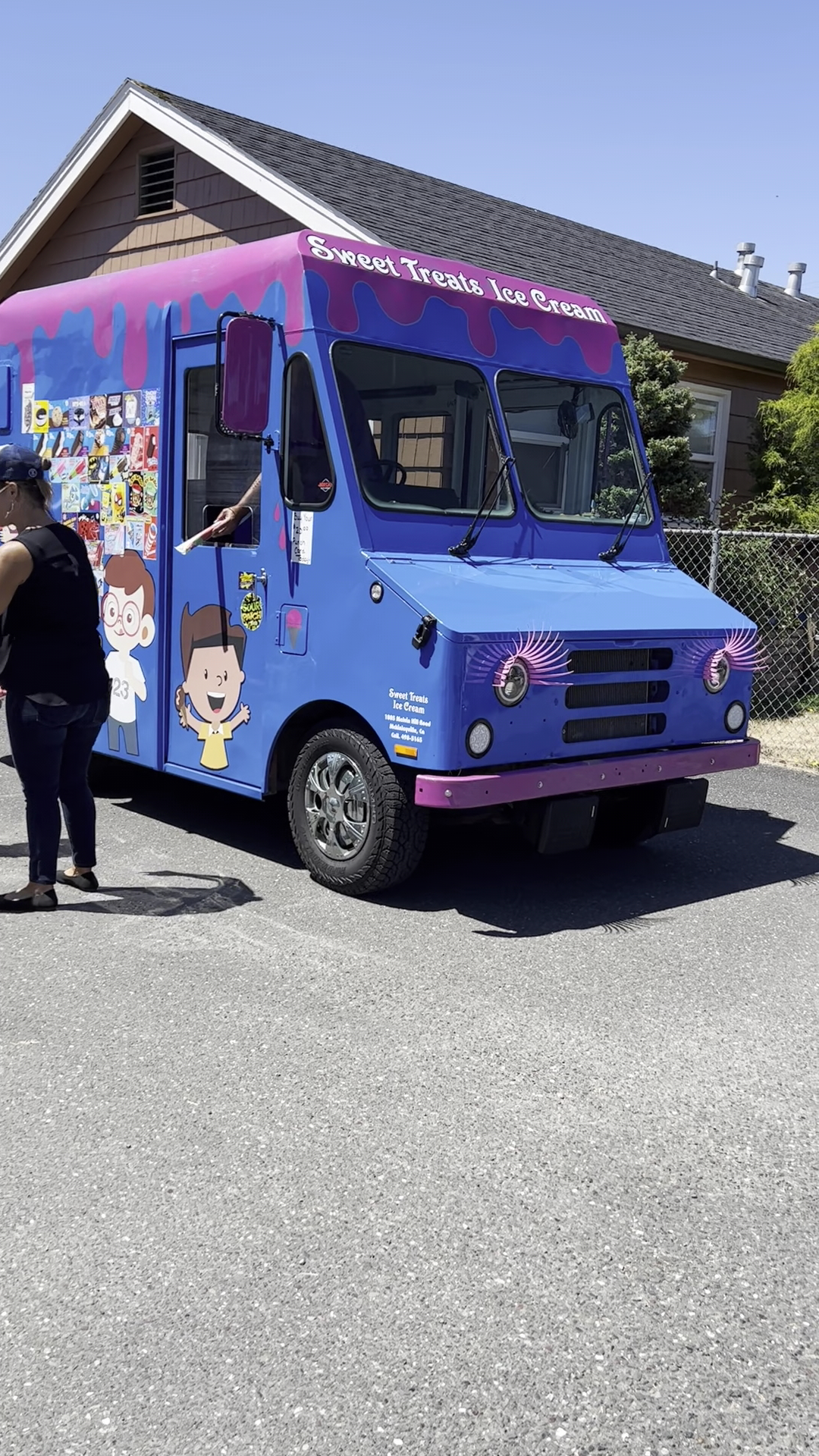 Sweet Treats Ice Cream Menu