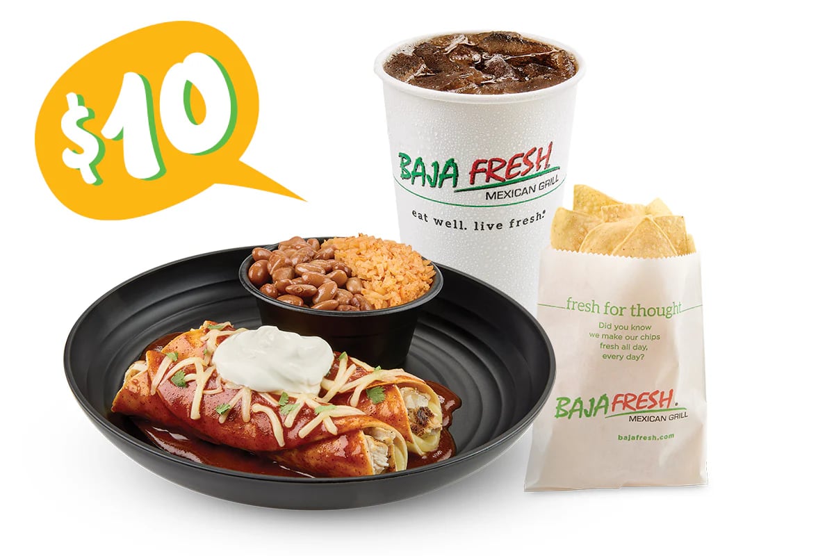 Baja Fresh Menu