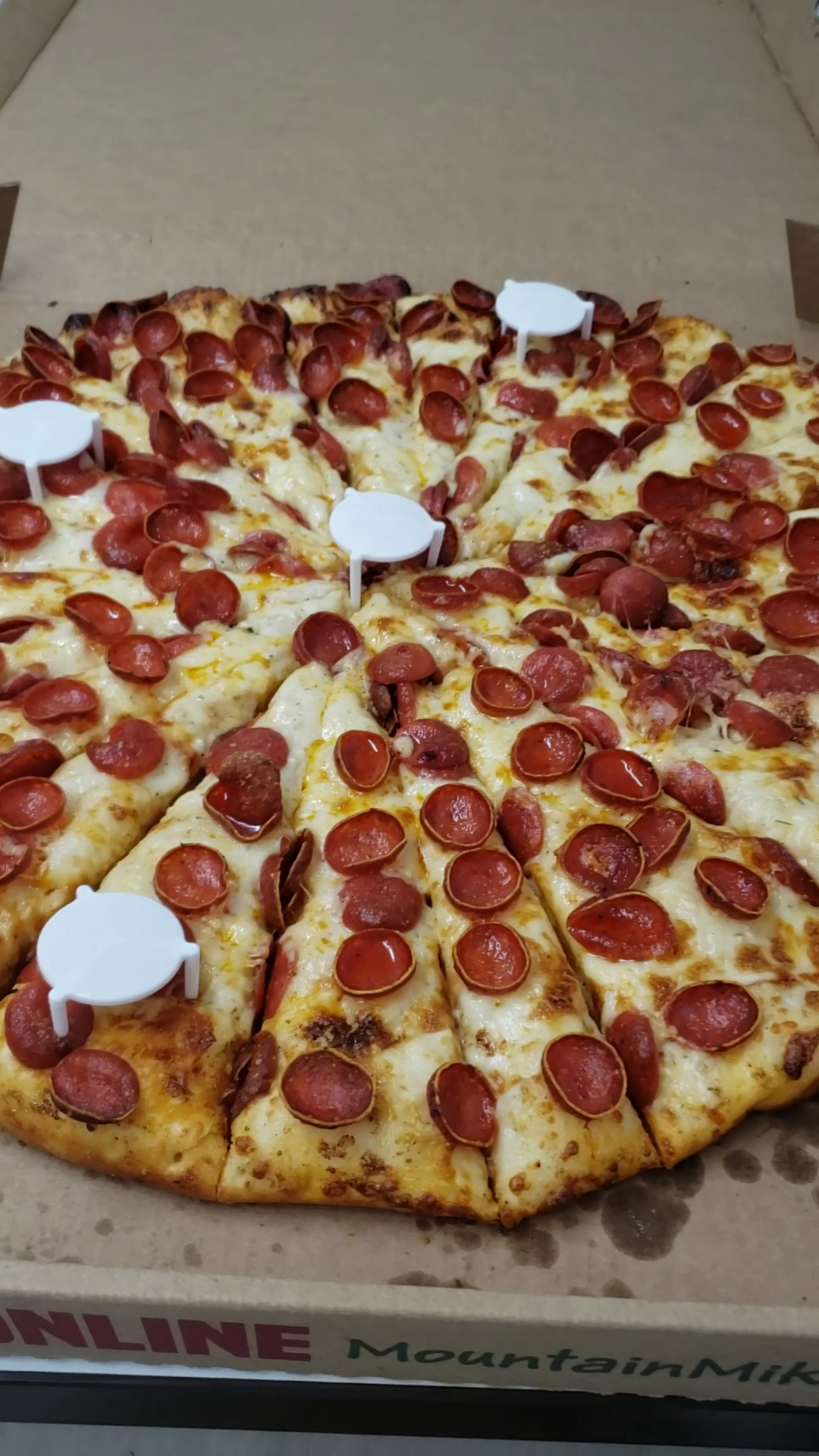 Mountain Mike's Pizza Menu