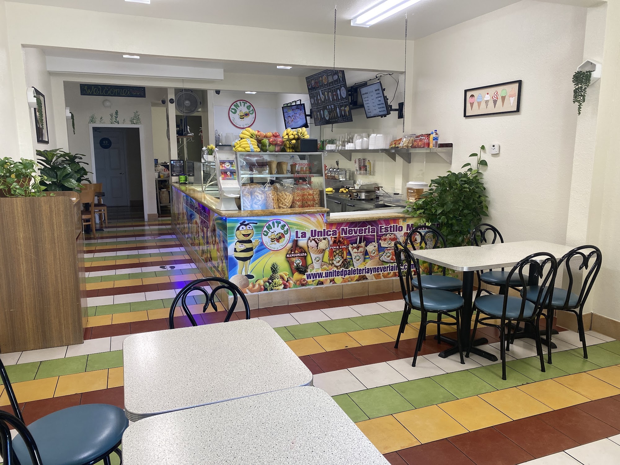 United paleteria y neveria Modesto