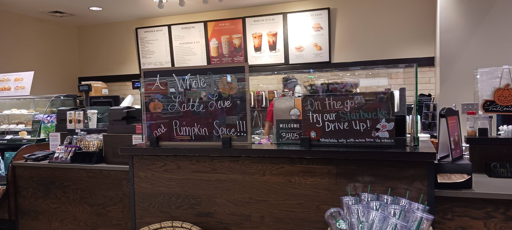 Starbucks Menu