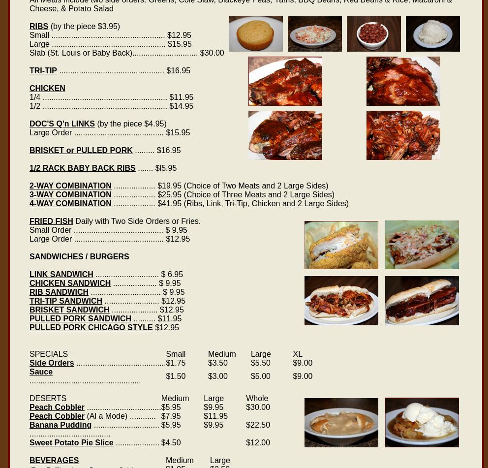 Docs QN Pit Stop Menu