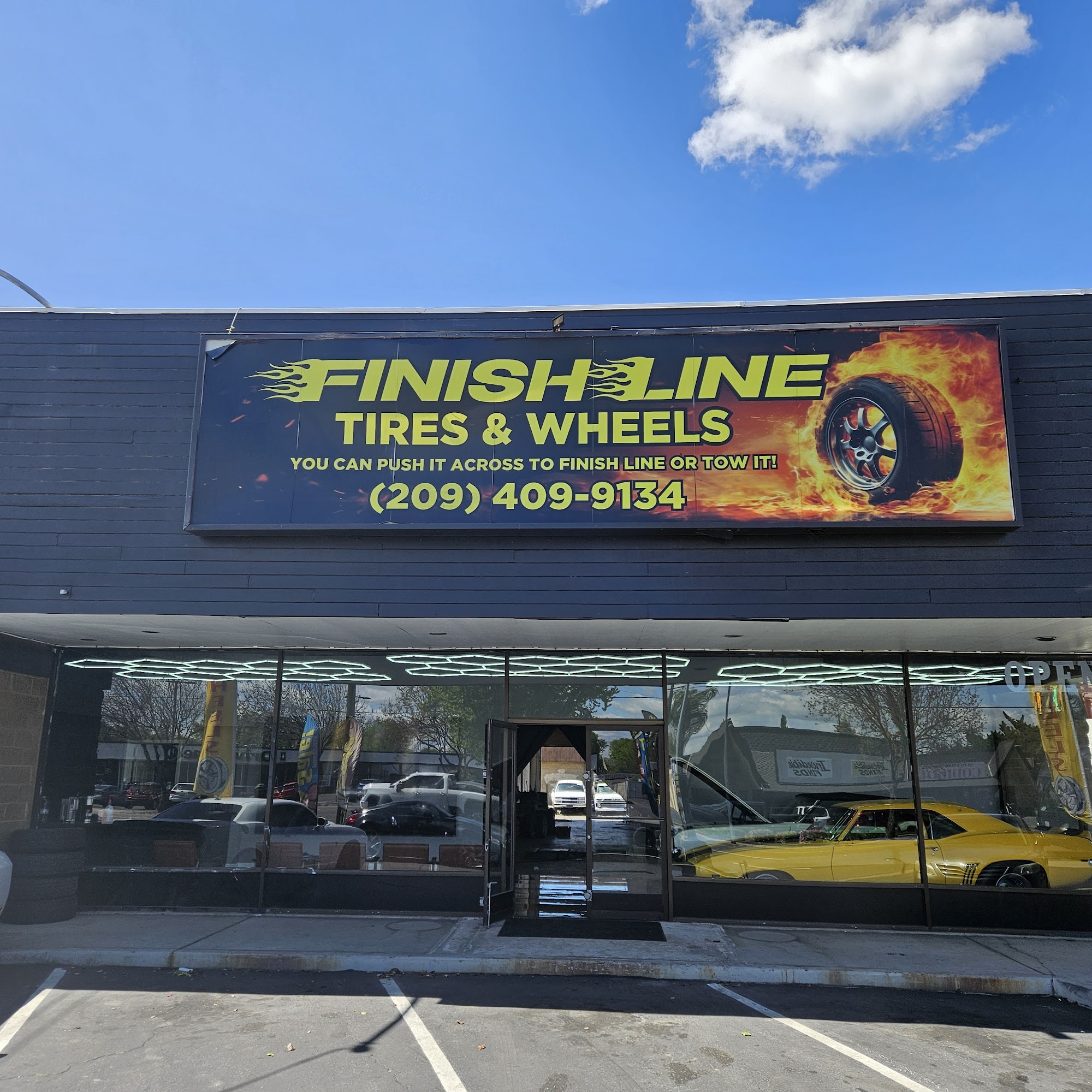 Finish Line Tire Wheel Repair and powder coating