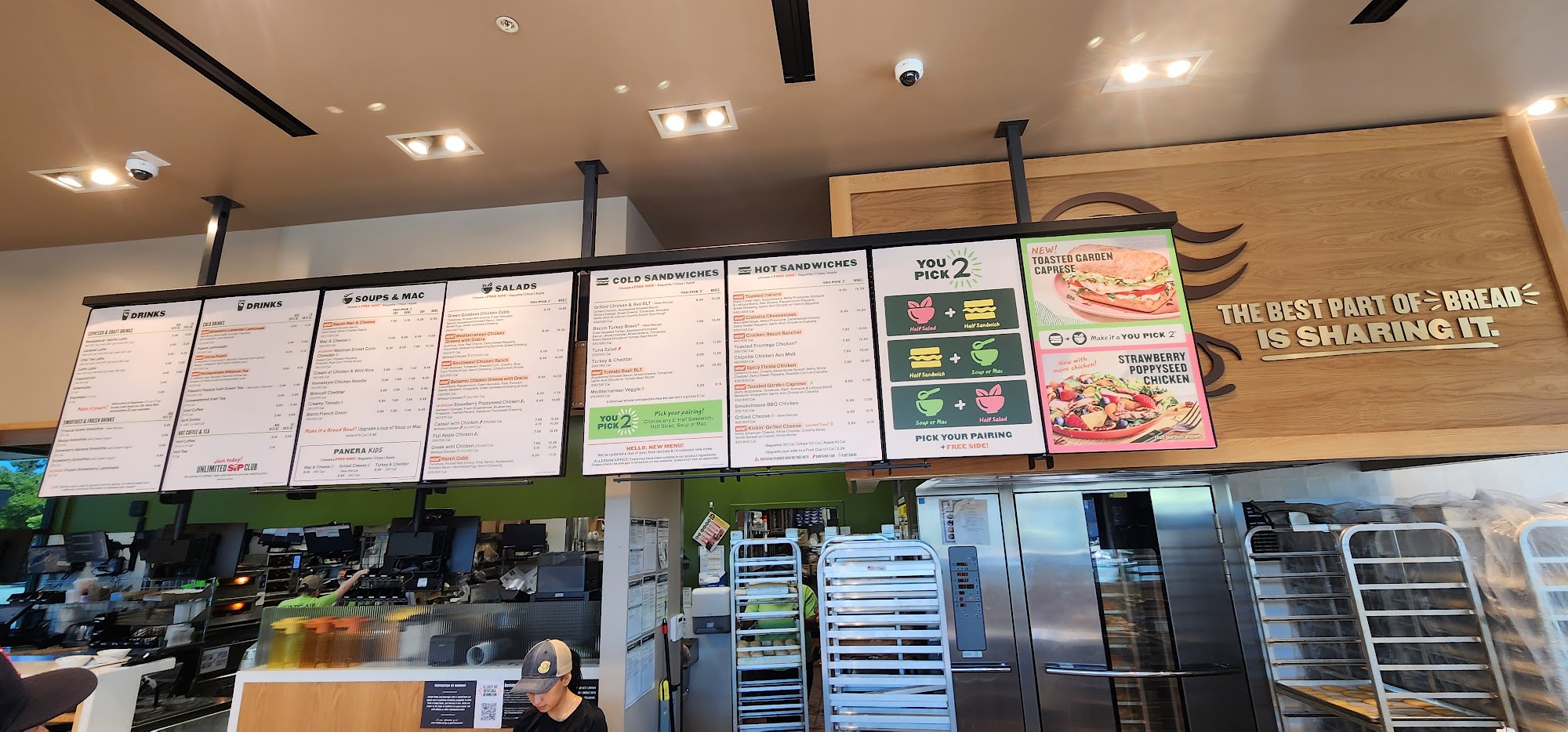 Panera Bread Menu