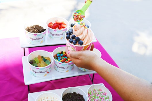 Yogurtland Montebello Menu