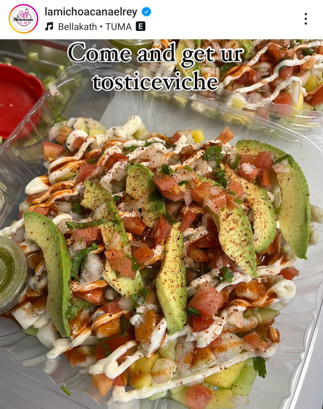 La Michoacana El Rey Menu