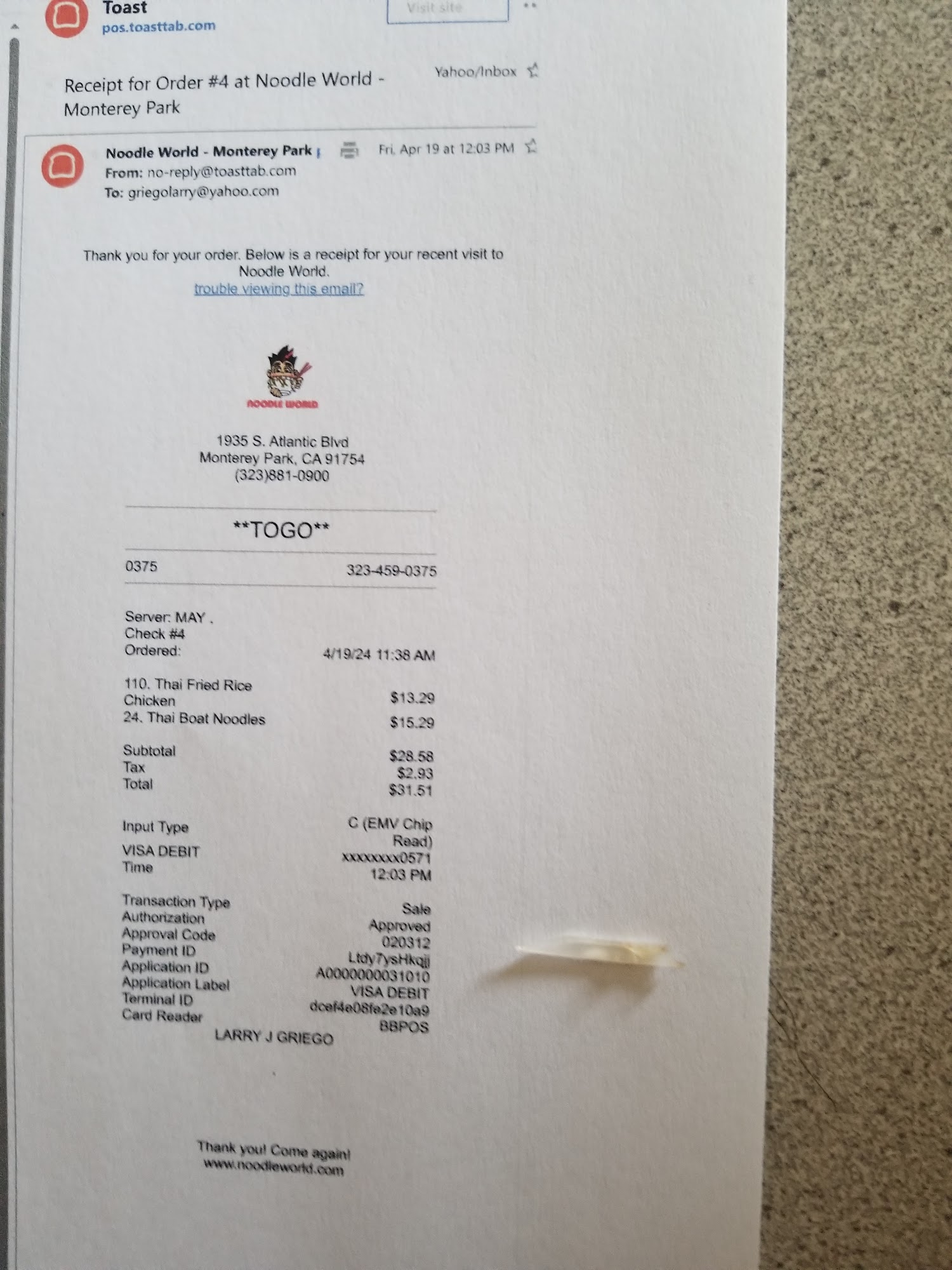 Photo credit: Google