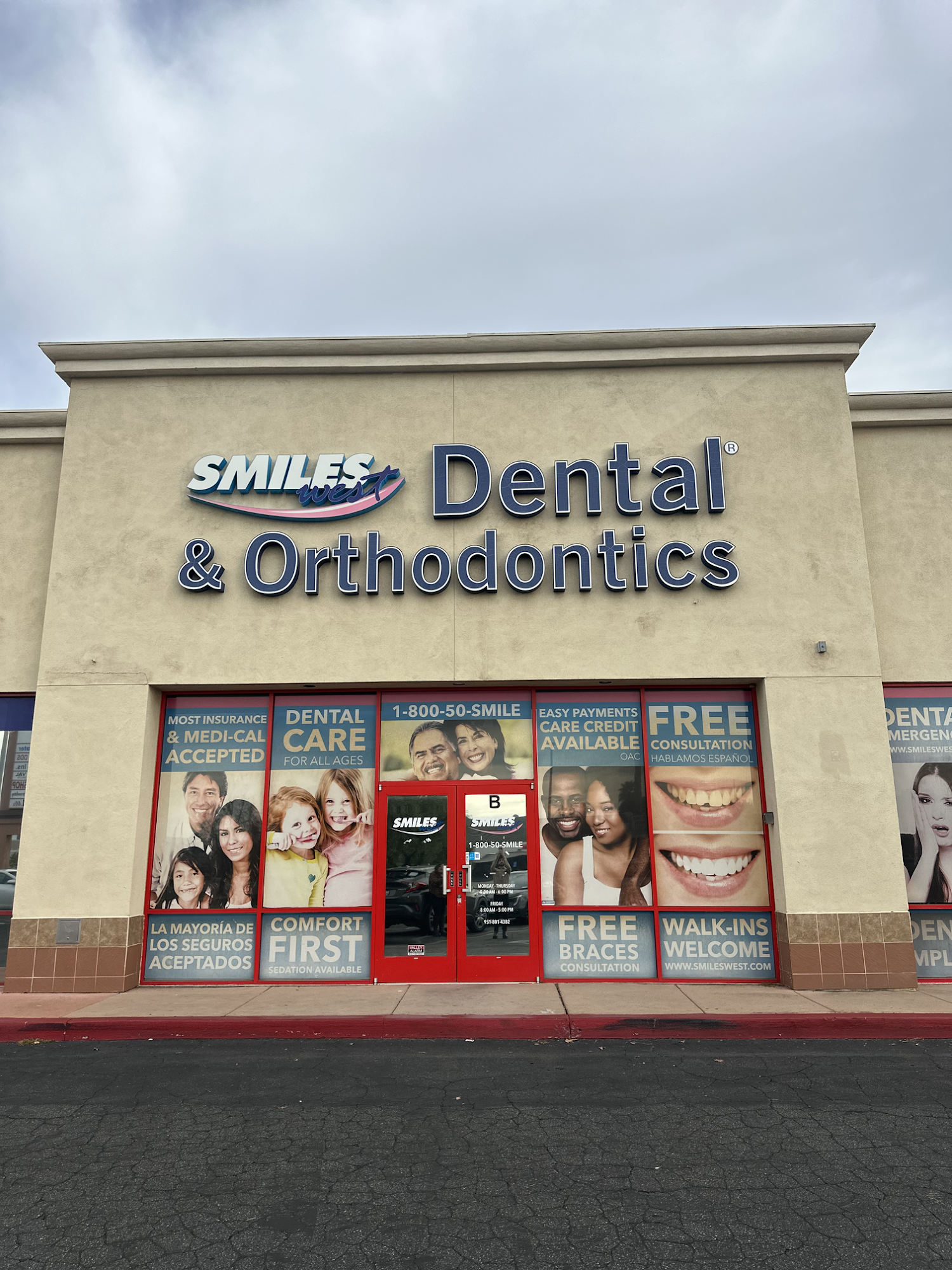 Smiles West Dental & Orthodontics - Moreno Valley 12252 Perris Blvd B, Moreno Valley California 92557