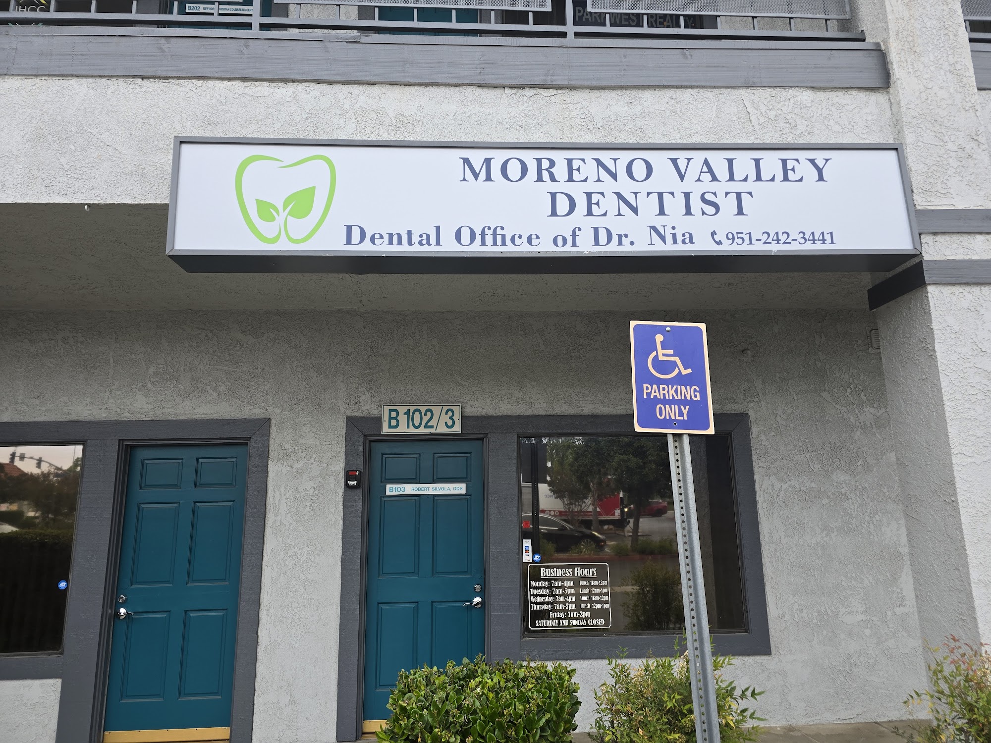 Moreno Valley Dentist 12810 Heacock St STE B103, Moreno Valley California 92553