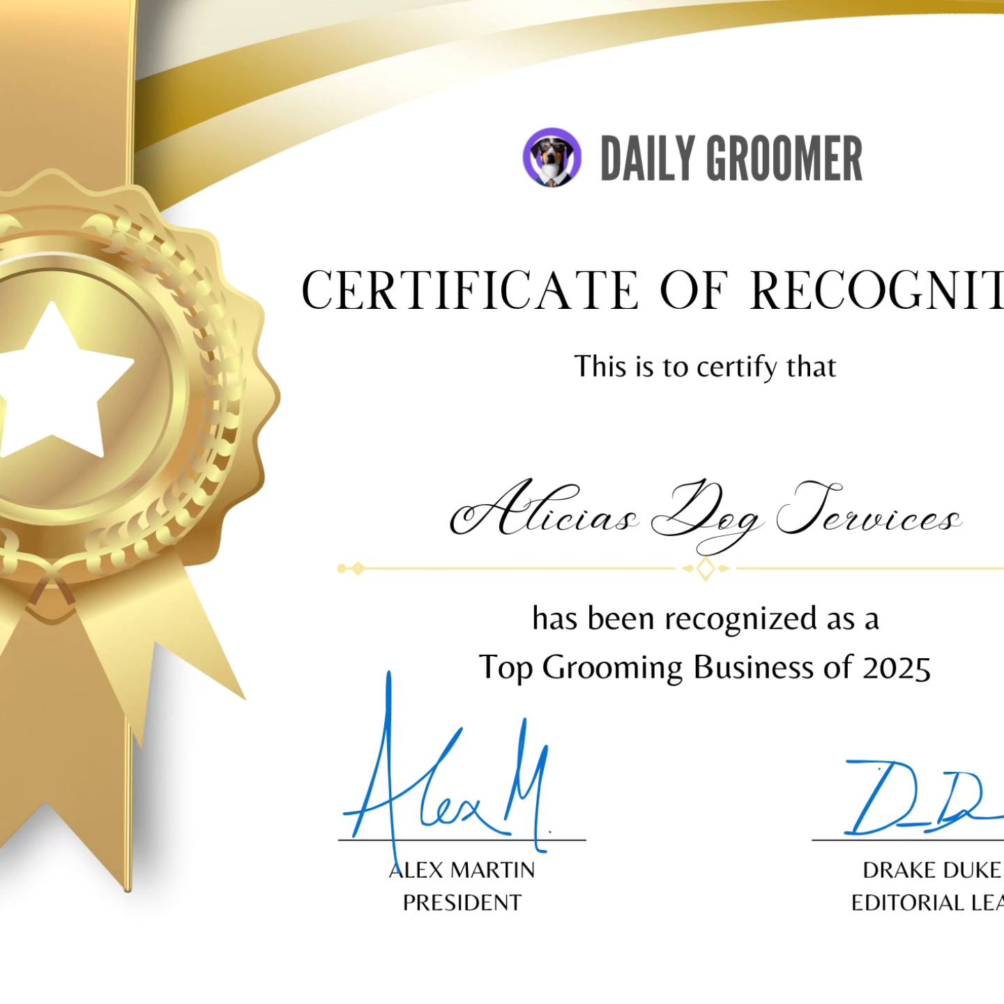 Alicia's Dog Grooming Moss Beach