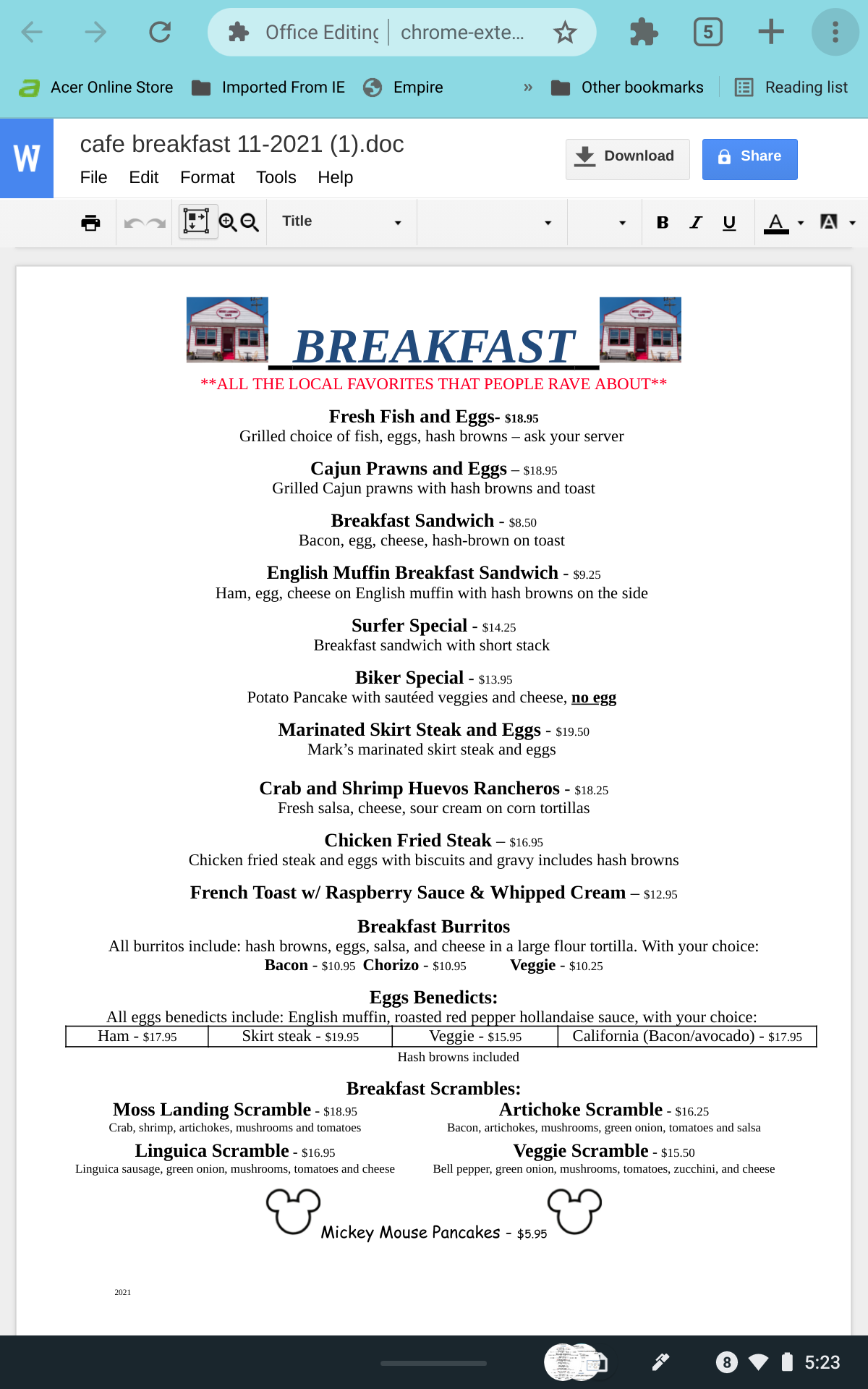 Photo credit: Google