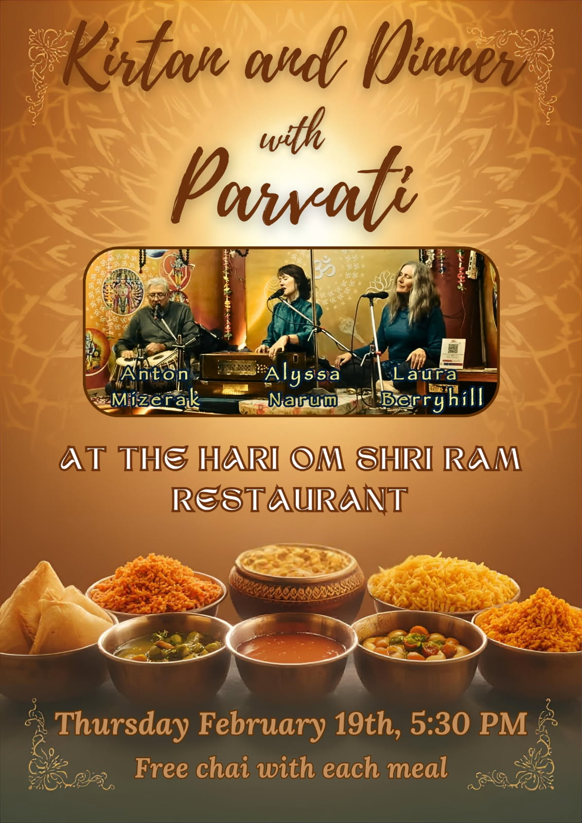 Hari Om Shri Ram | Indian Cuisine Mount Shasta