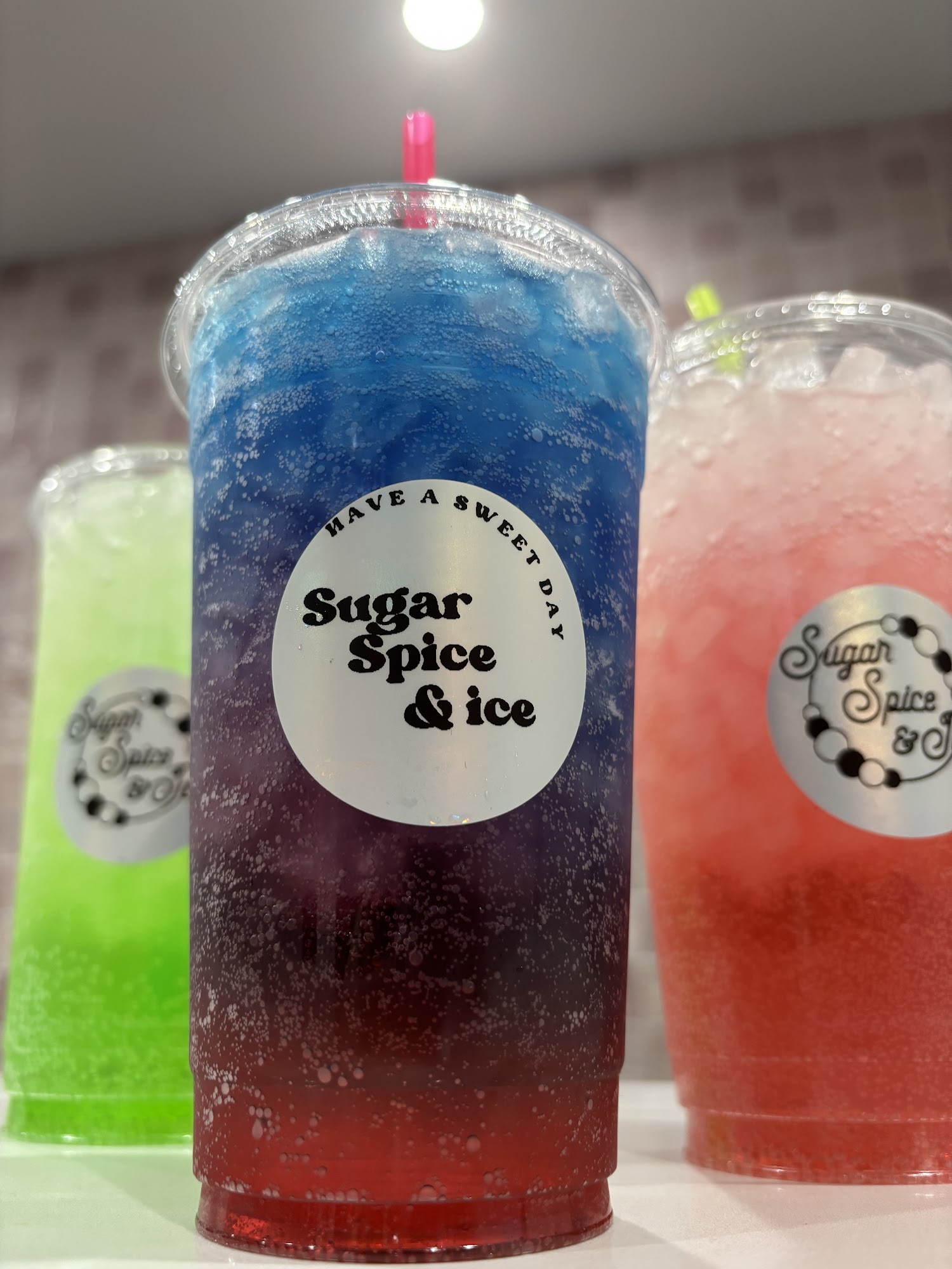 Sugar Spice & Ice Menu