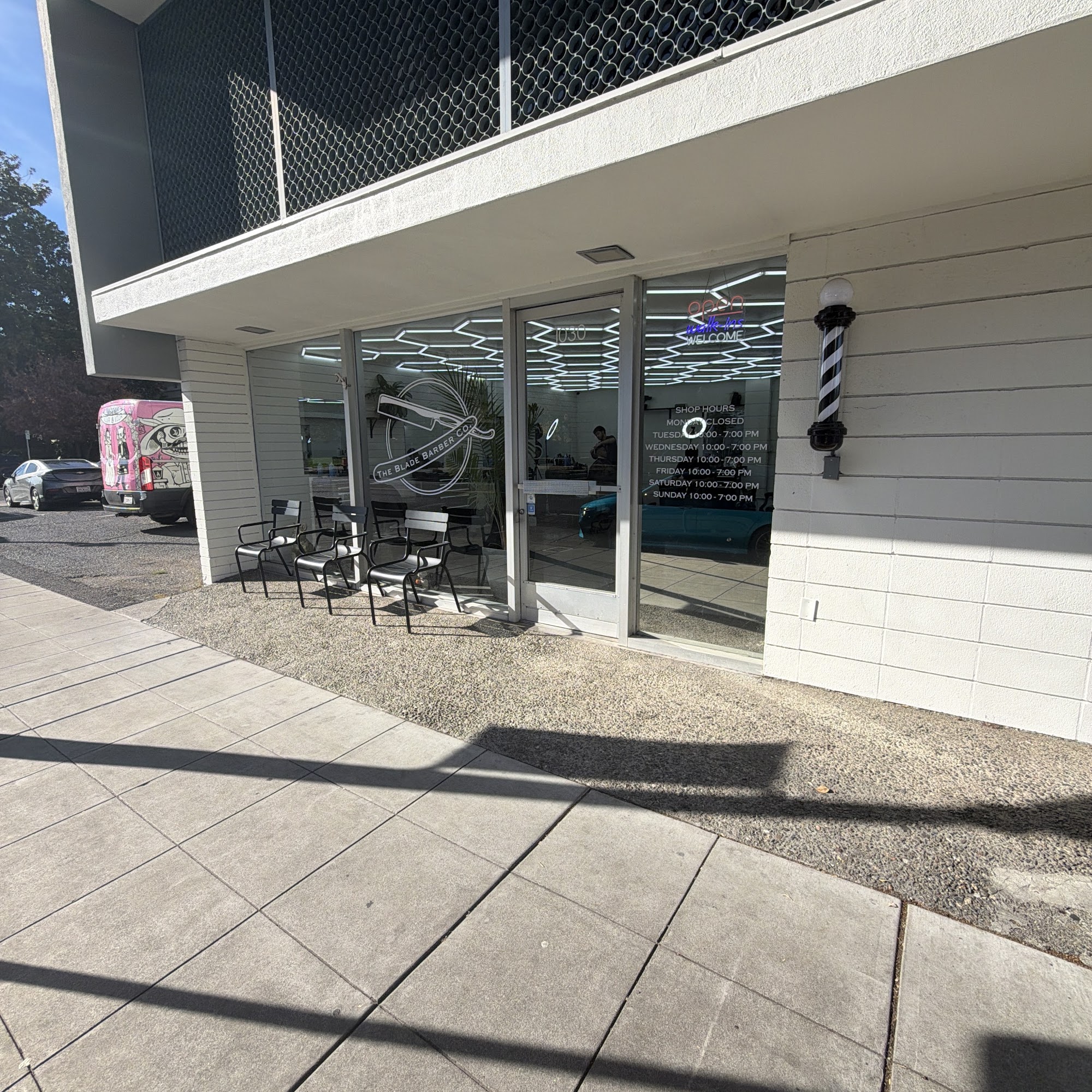 The Blade Barber Co. 1030 3rd St, Napa California 94559