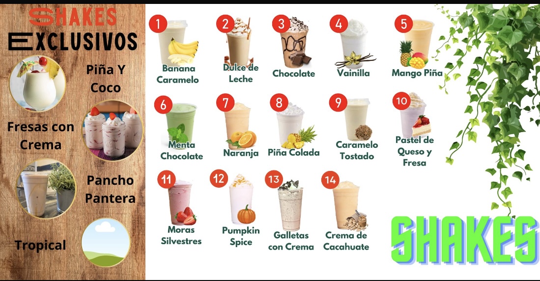Humphrey Nutrición club herbalife Menu