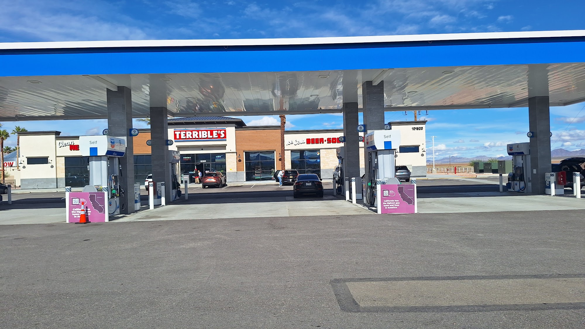 Chevron Yates Well Nipton