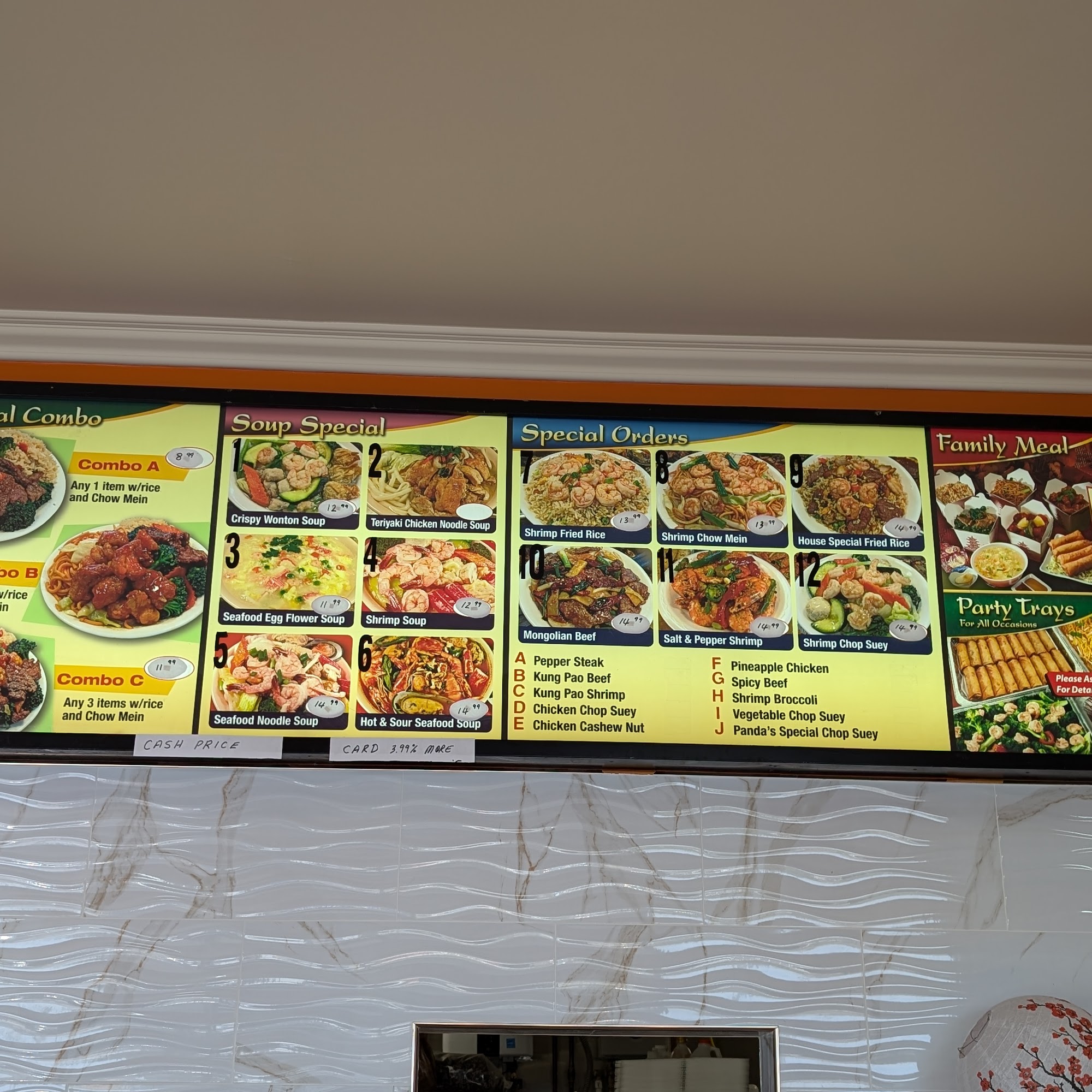 Chopstix Express Menu