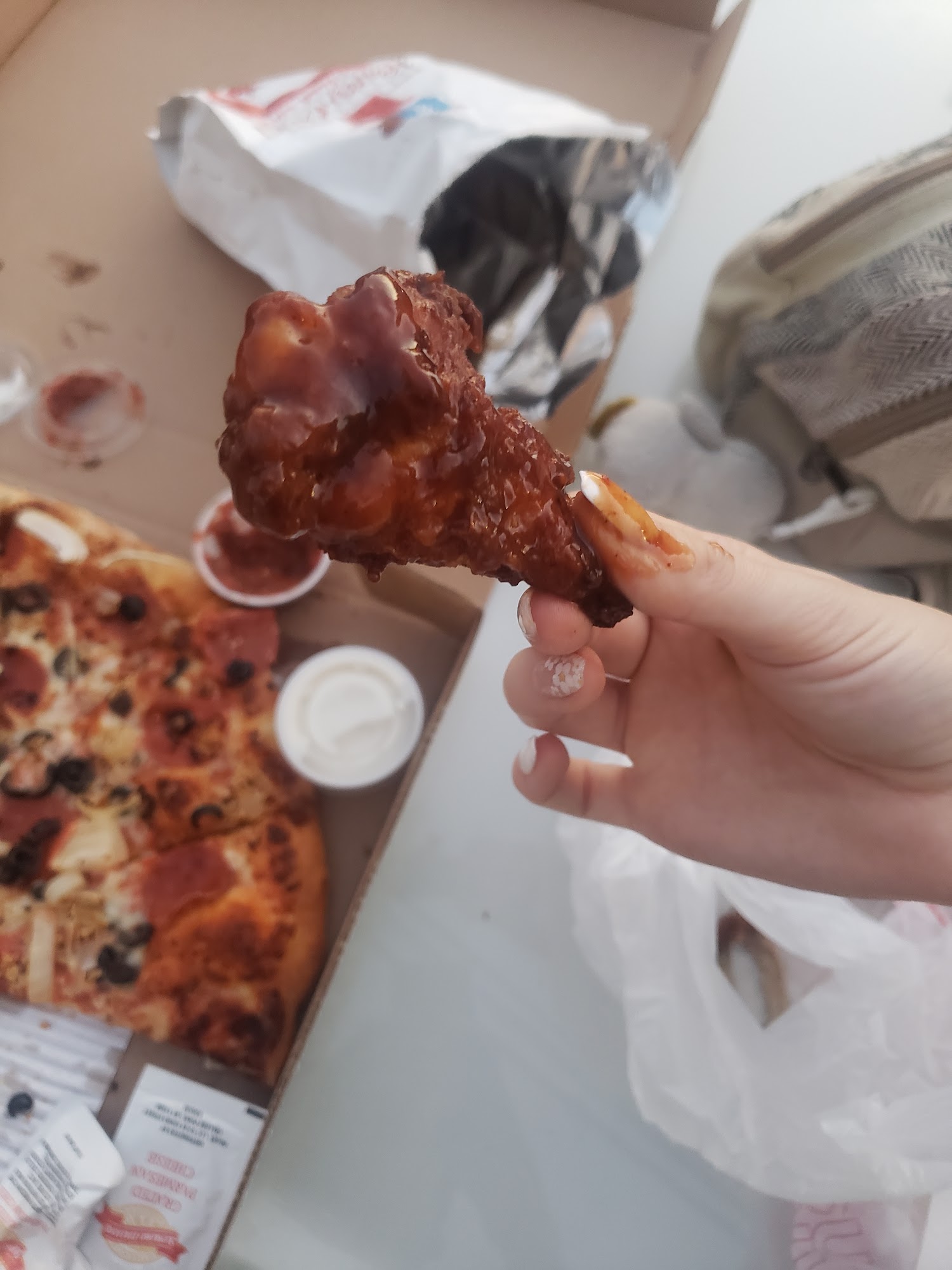 Pizzasaurus Rex Menu