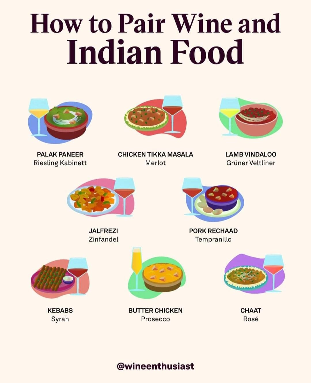 Yosemite Wine Tails Menu