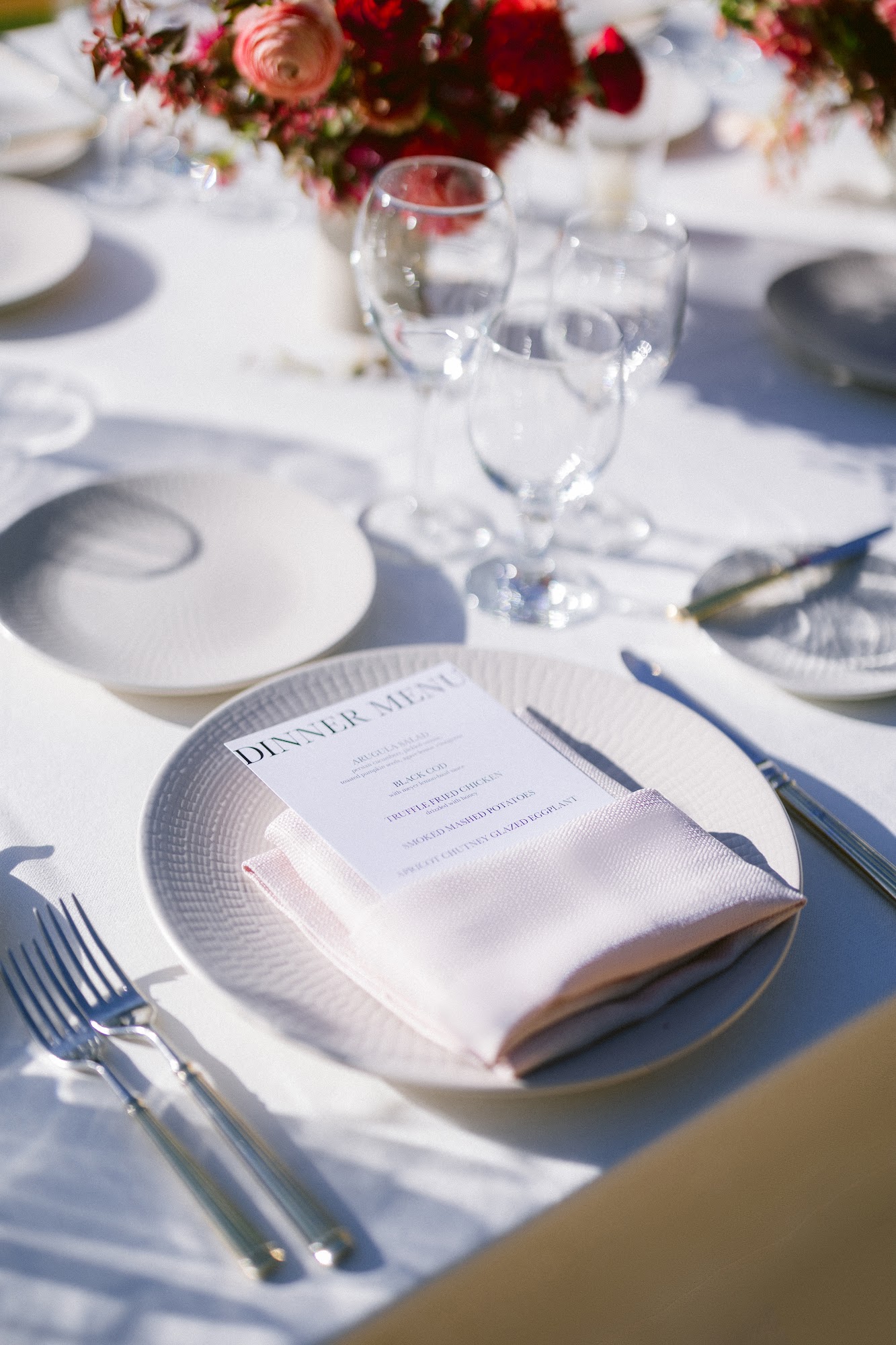 Red Door Catering Menu