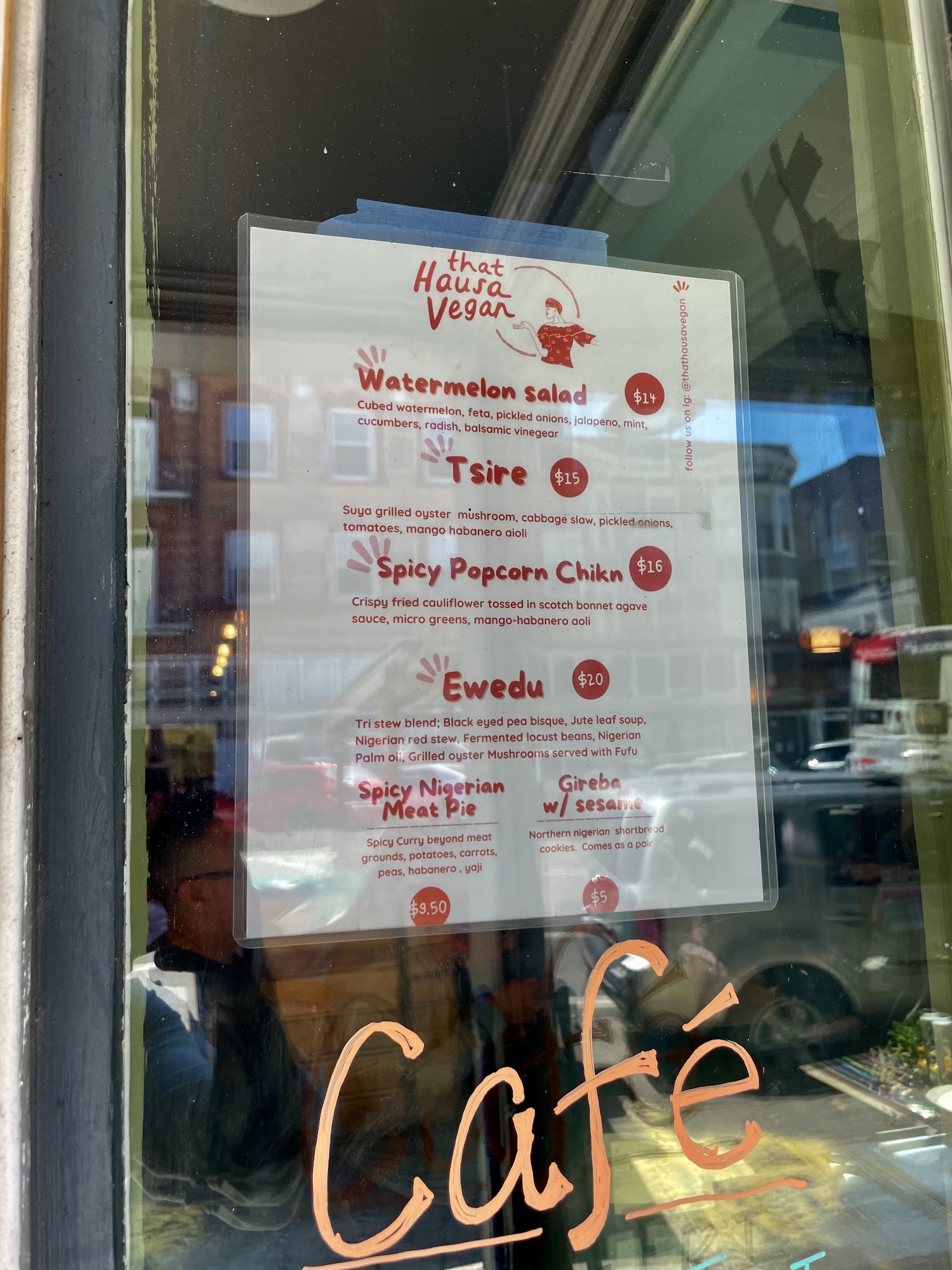 Open Test Kitchen (OTK) Menu