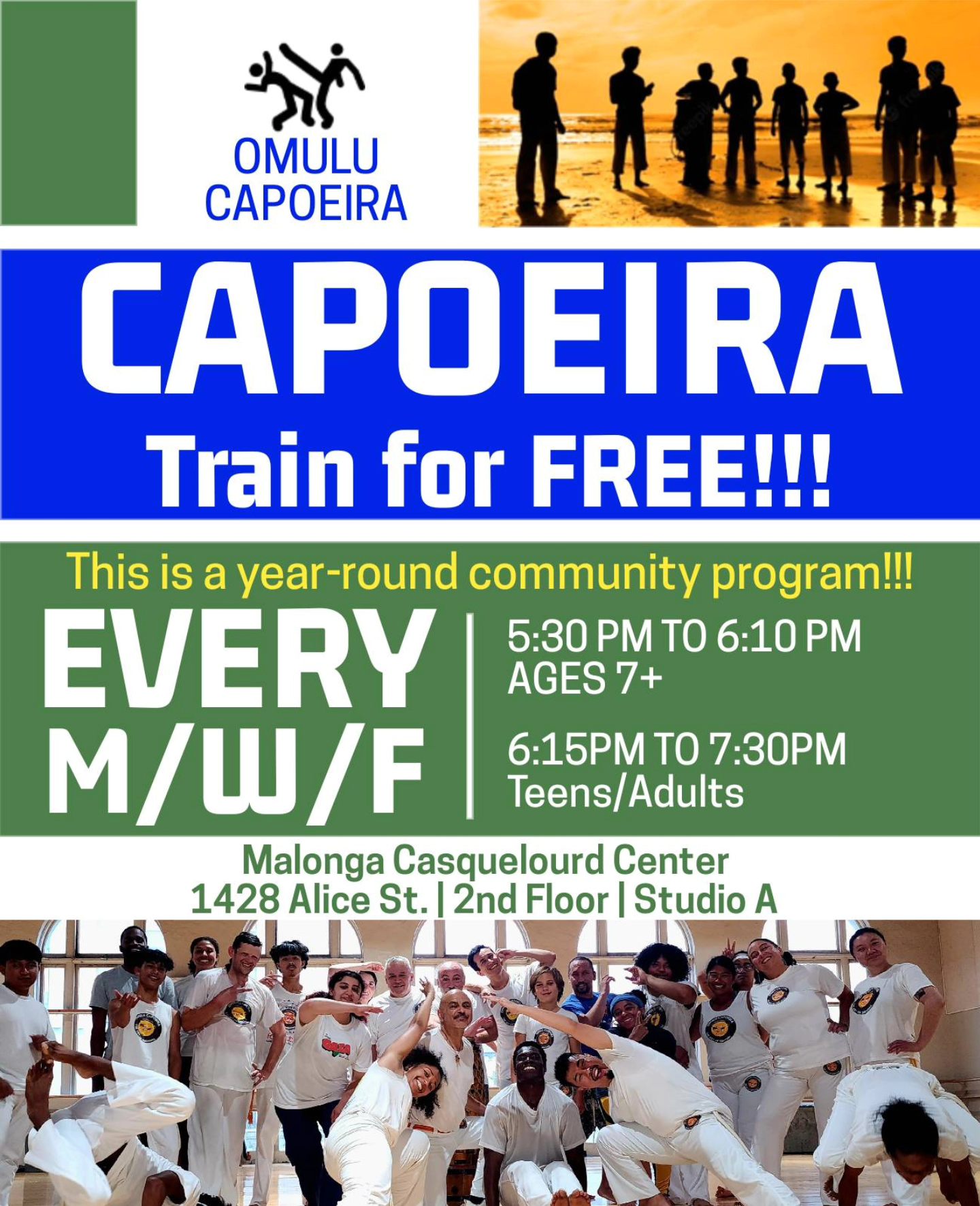 Omulu Capoeira Group - Oakland, CA