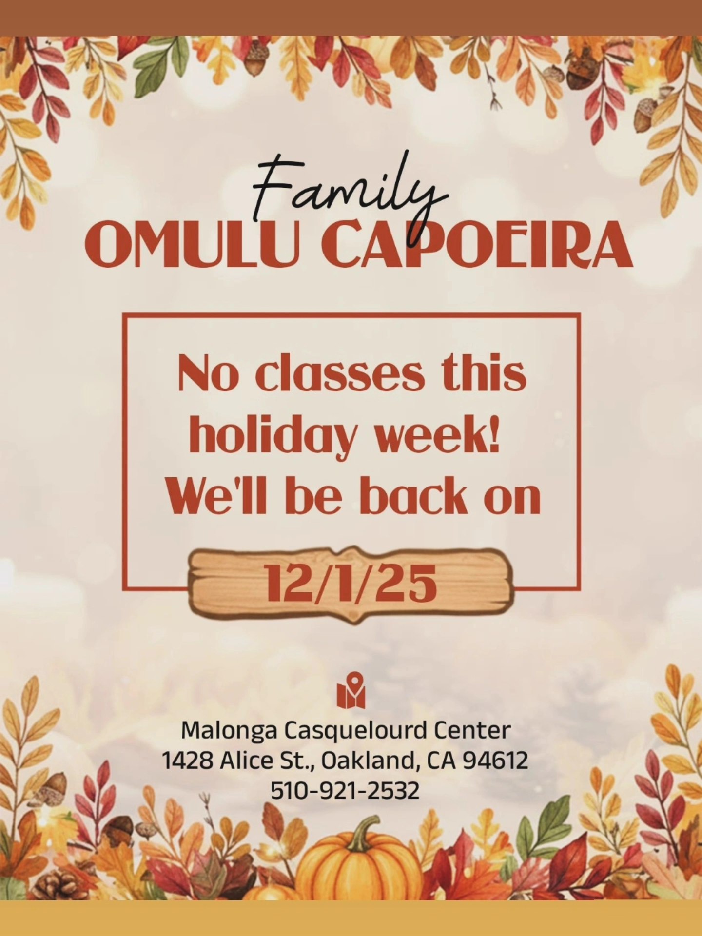 Omulu Capoeira Group - Oakland, CA