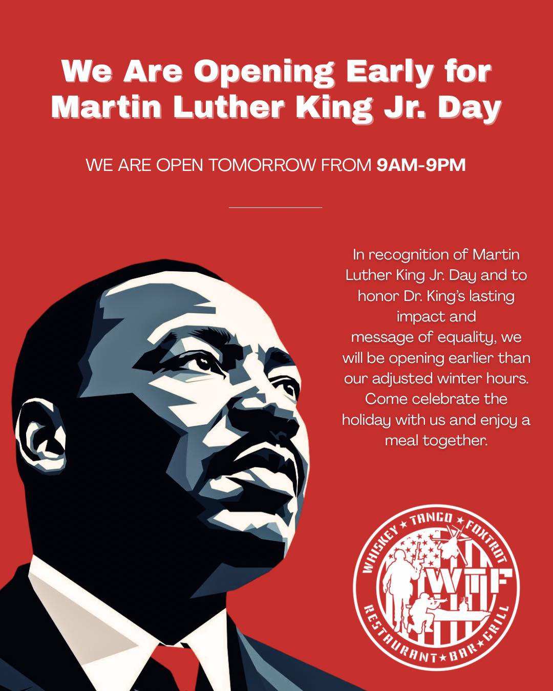 Whiskey Tango Foxtrot Restaurant Bar & Grill Oakley