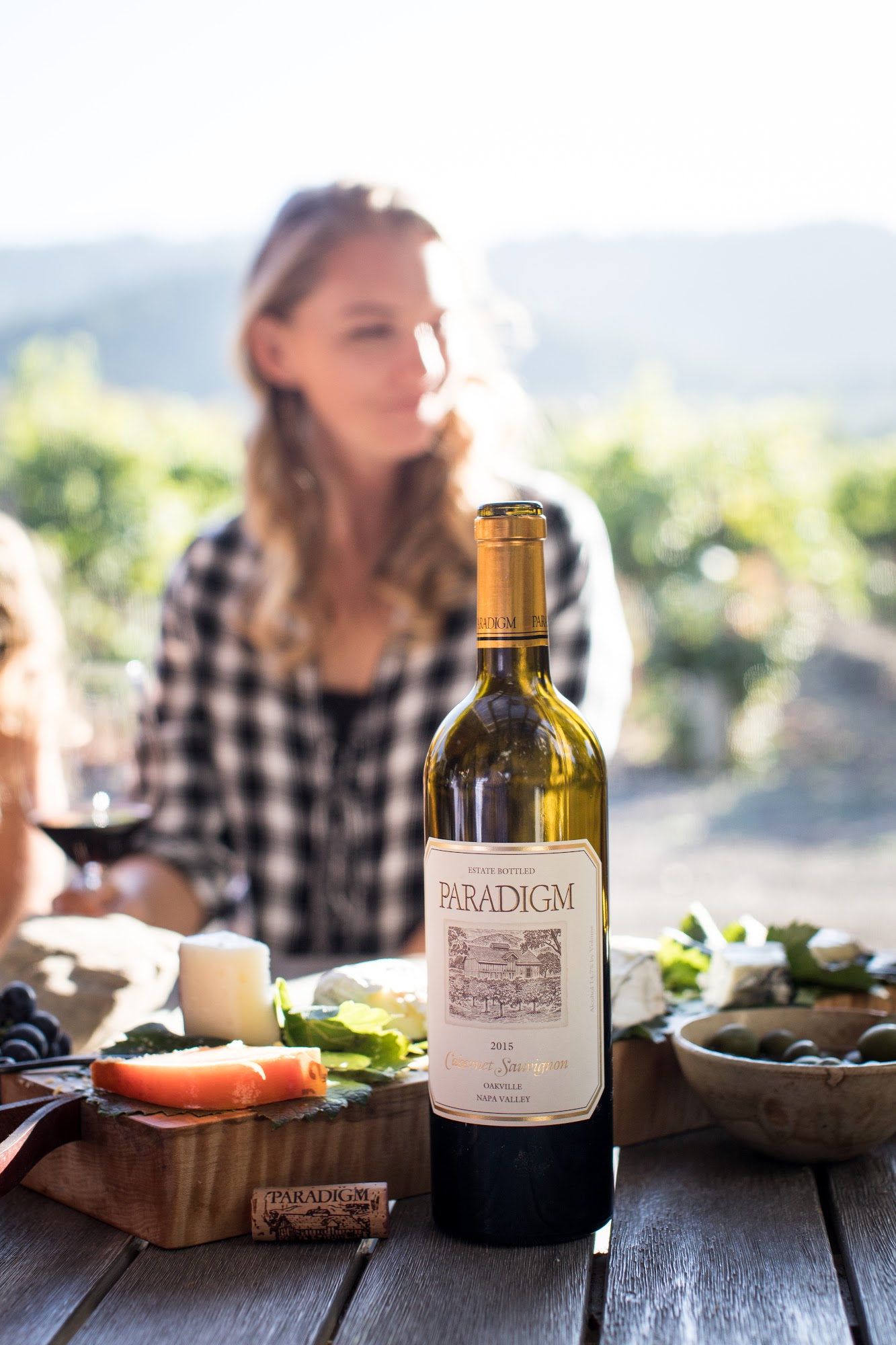 Paradigm Winery Menu