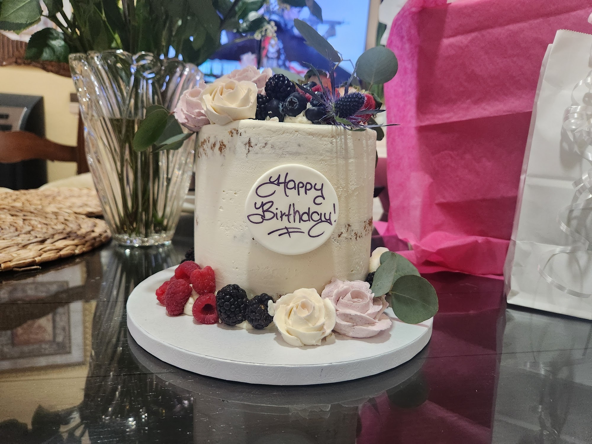 The Crimson Cake Menu