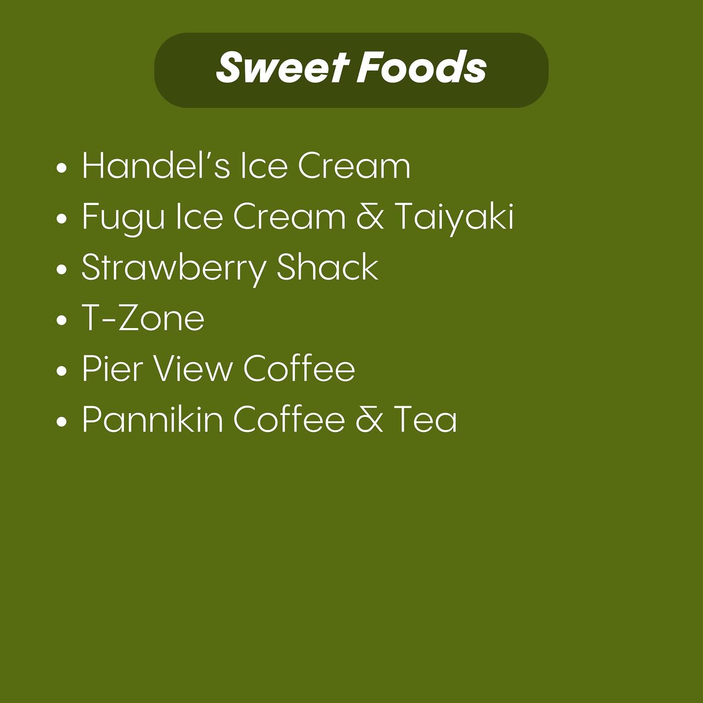 Oceanside Sunset Market Menu