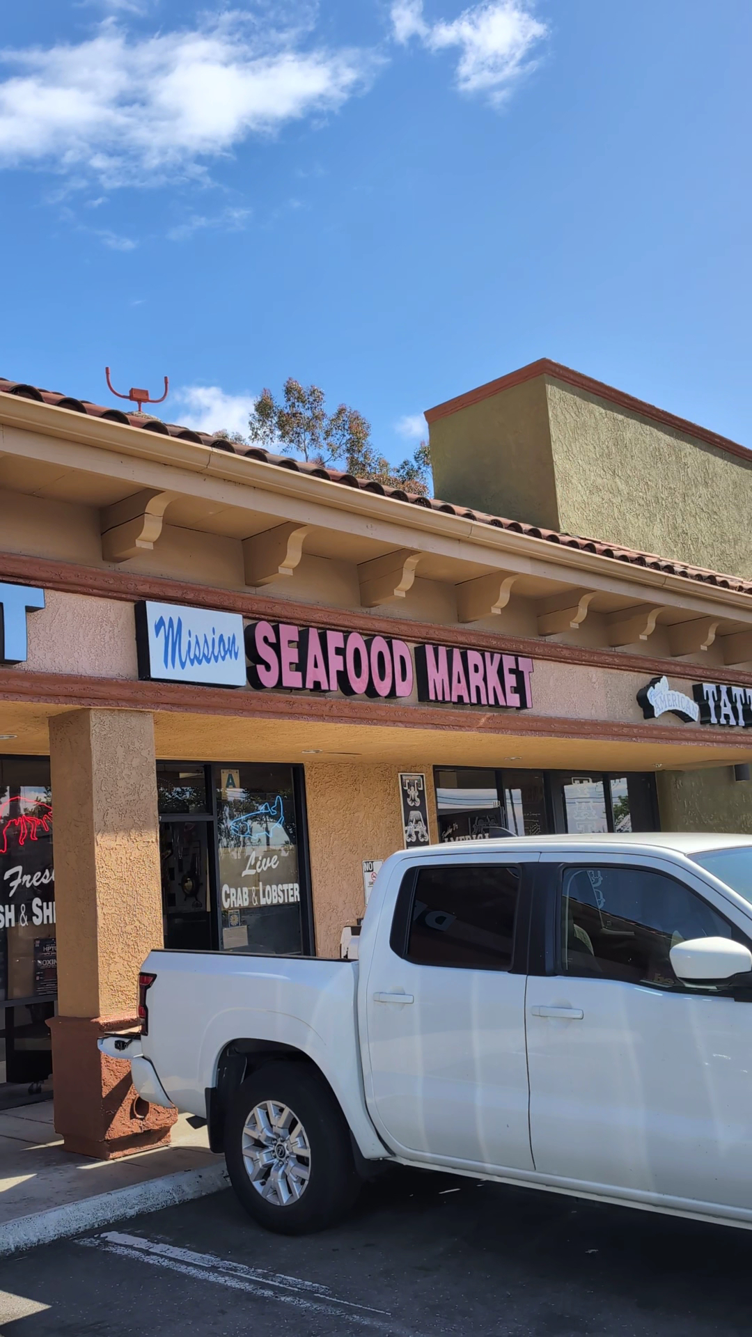 Mission Seafood Market Menu