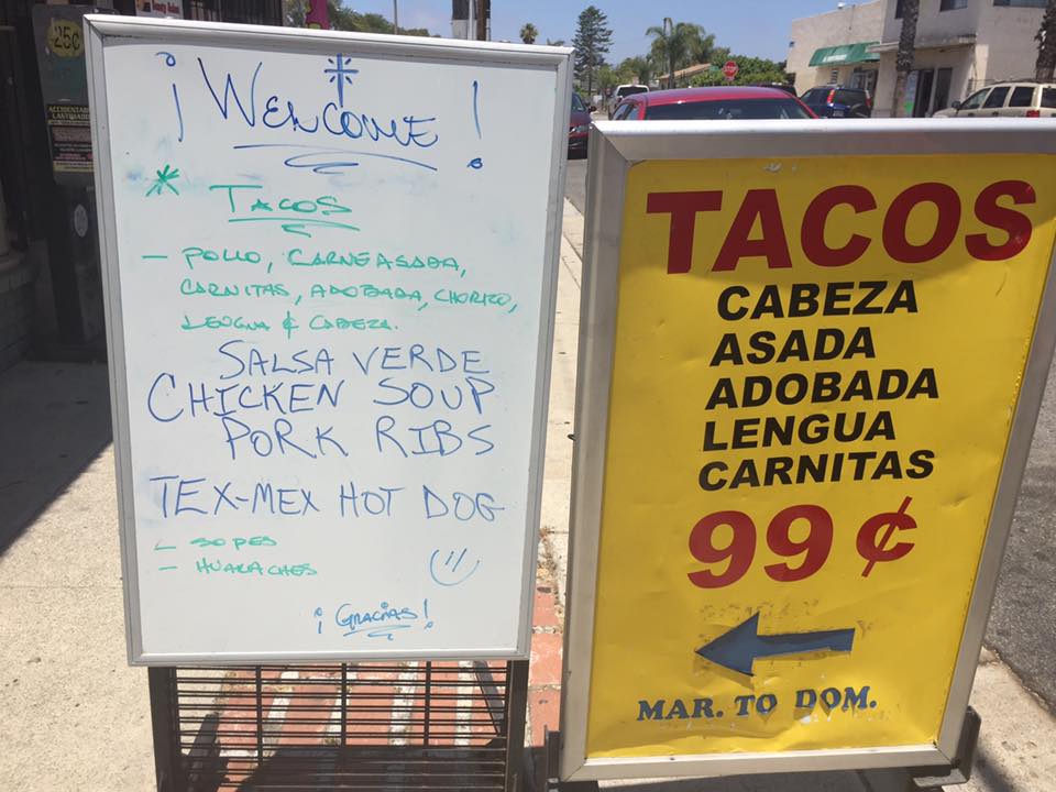 Panchitos Catering And Banquets Menu