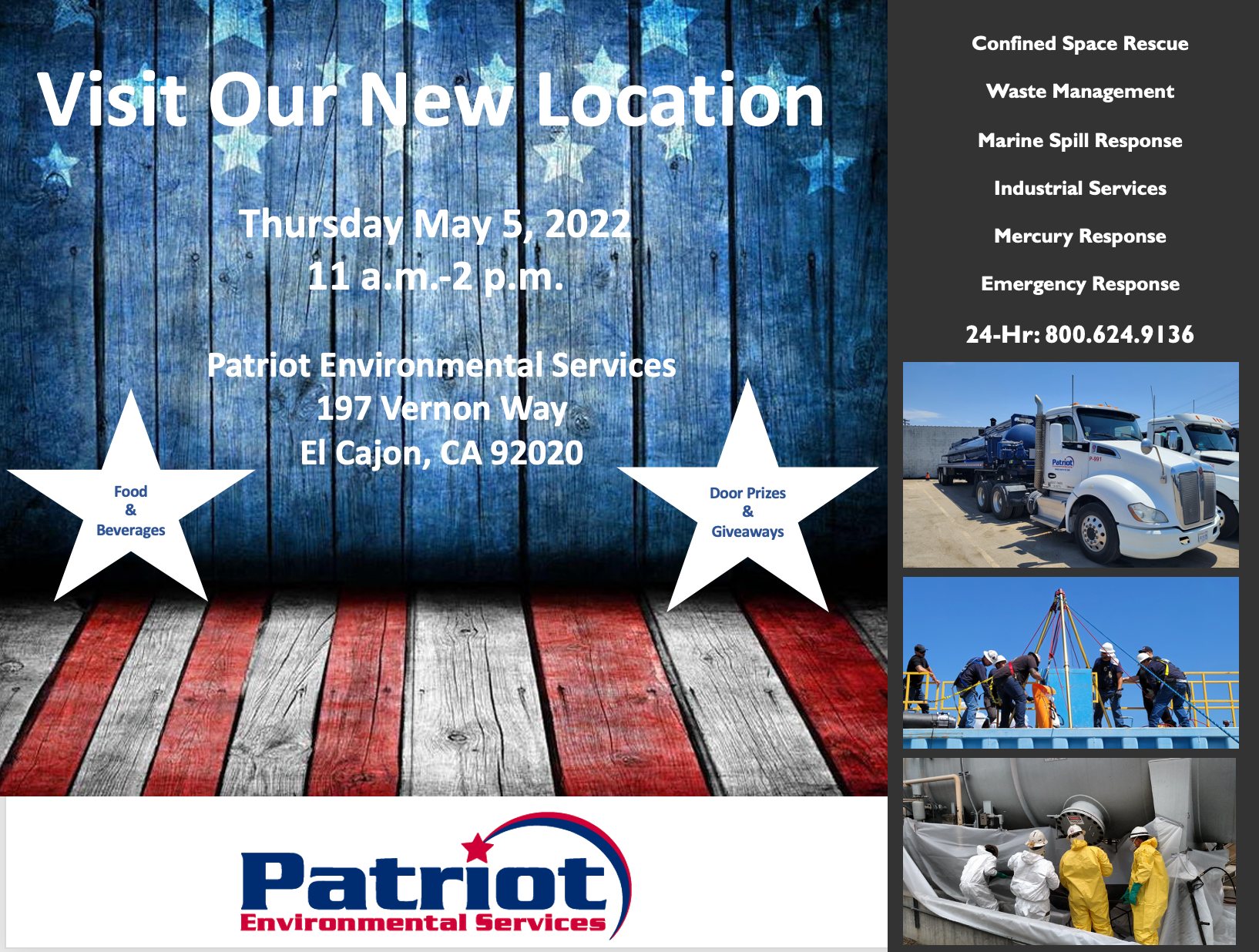 Patriot Environmental Services, Inc.