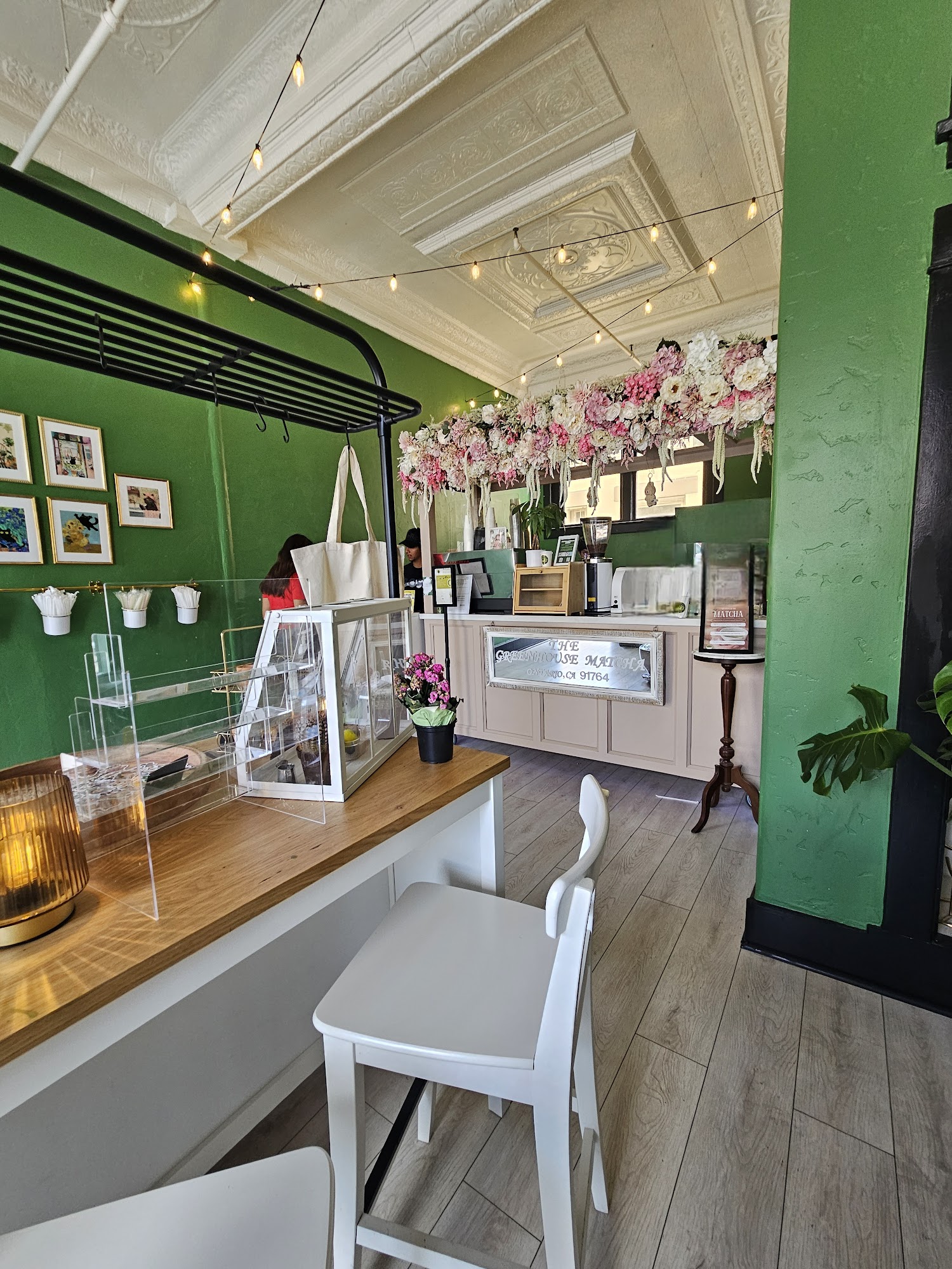 The Greenhouse Matcha Menu