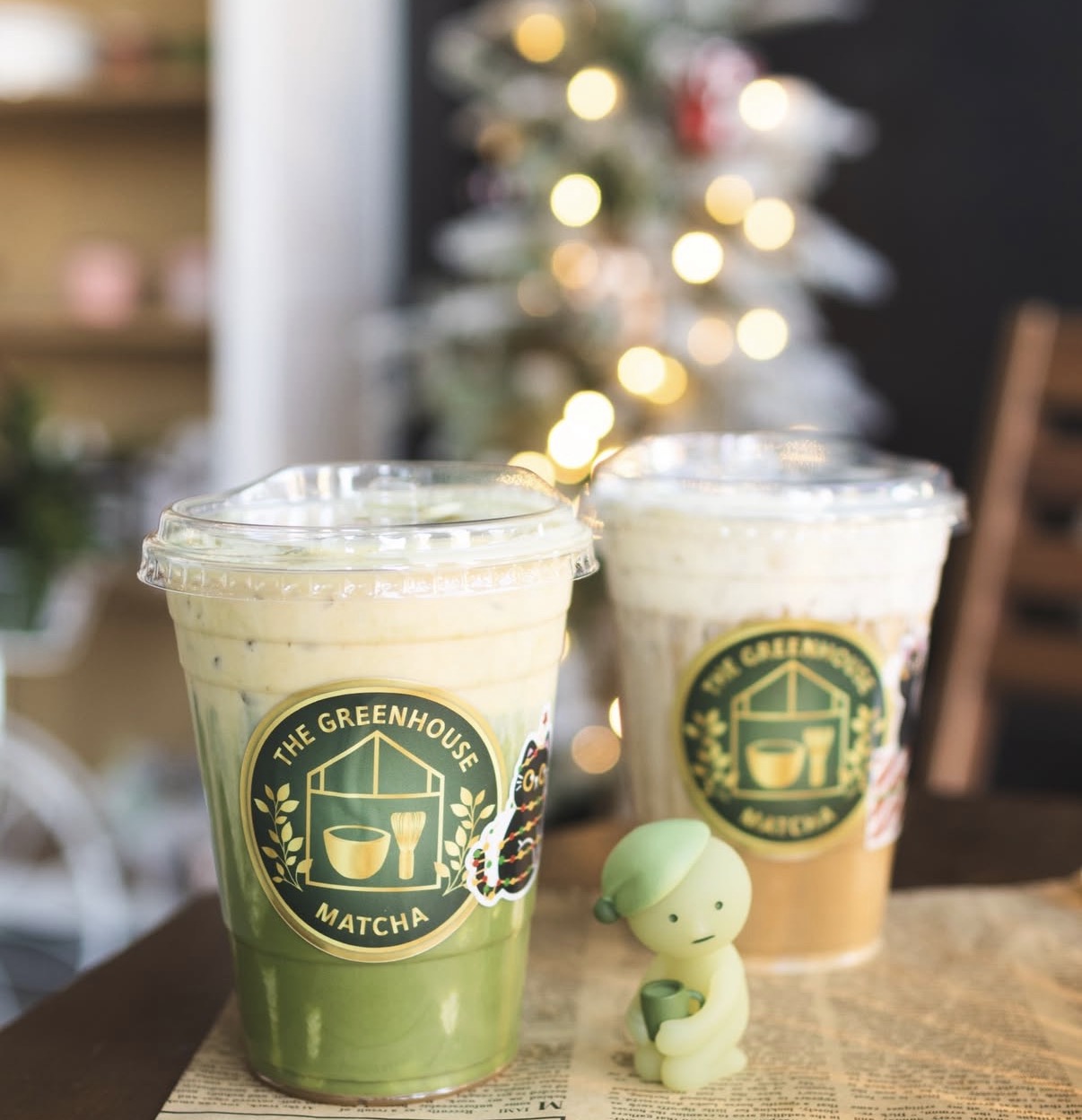 The Greenhouse Matcha Menu