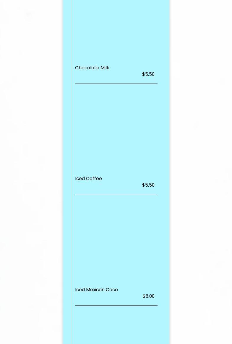 Scramblers Cafe Menu