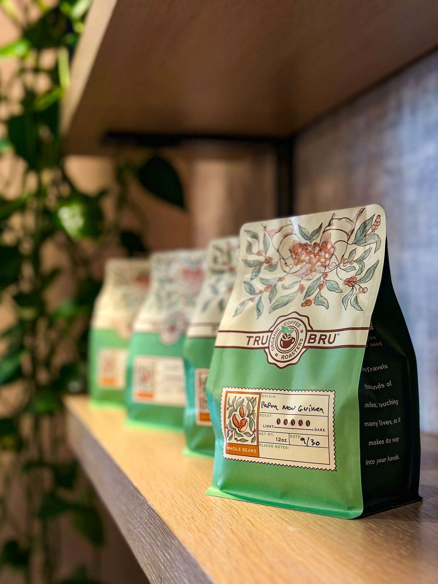 Tru Bru Organic Coffee Orange