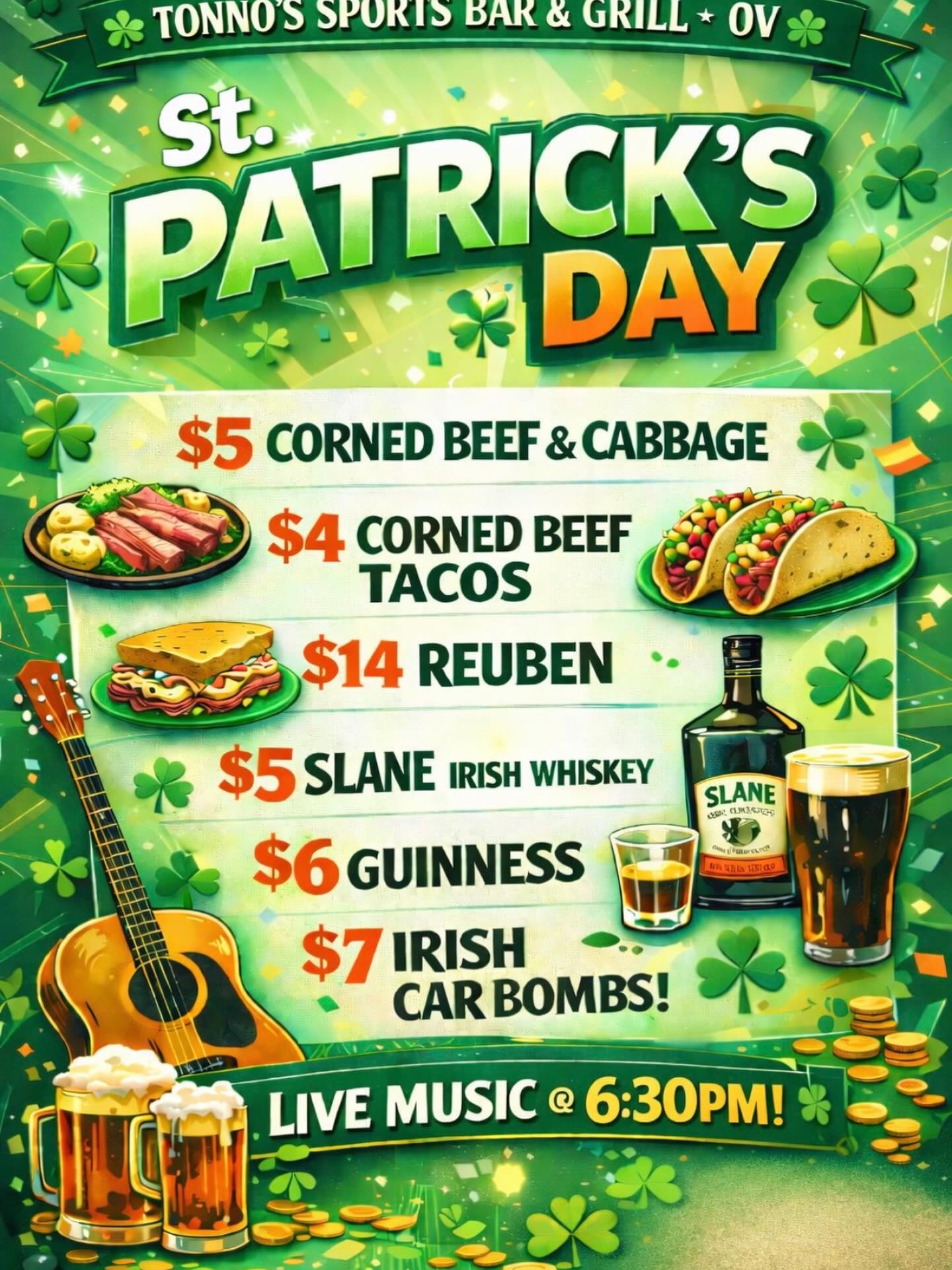 Tonno's Sports Bar & Grill Orangevale