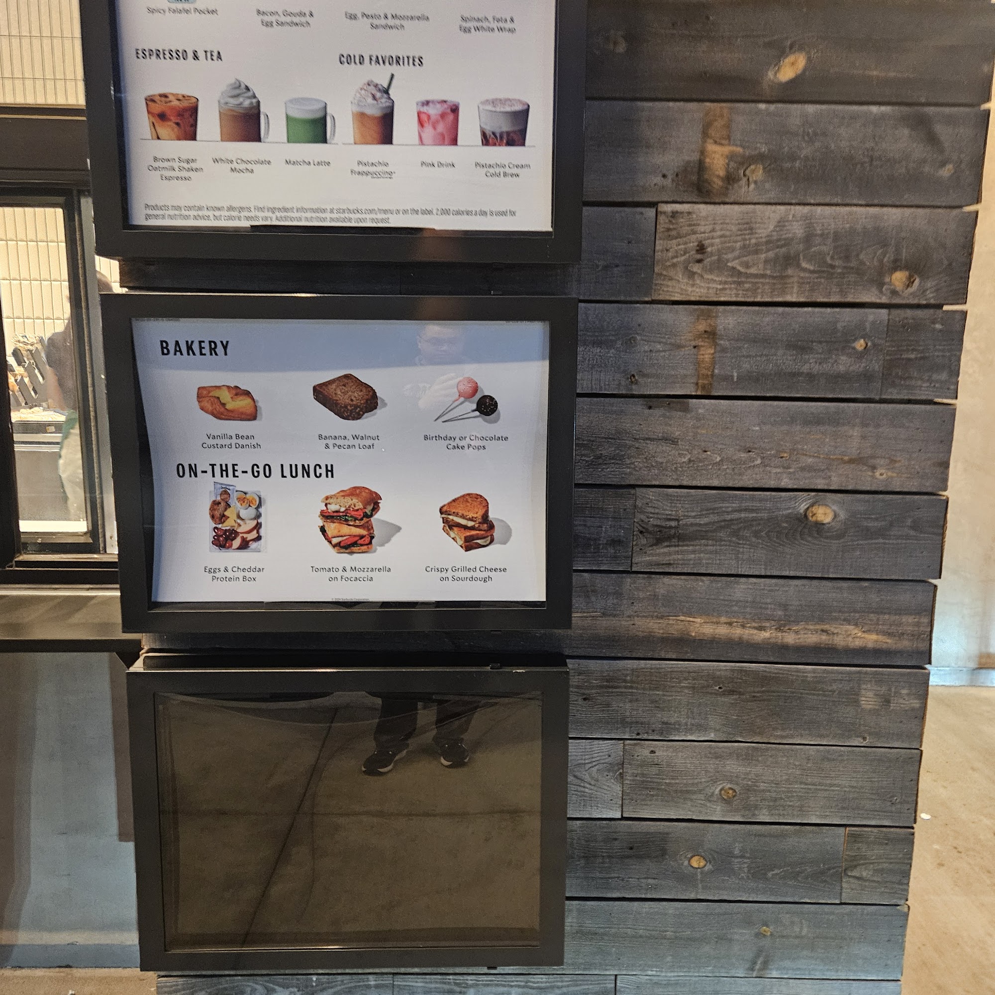 Starbucks Coffee Company Menu