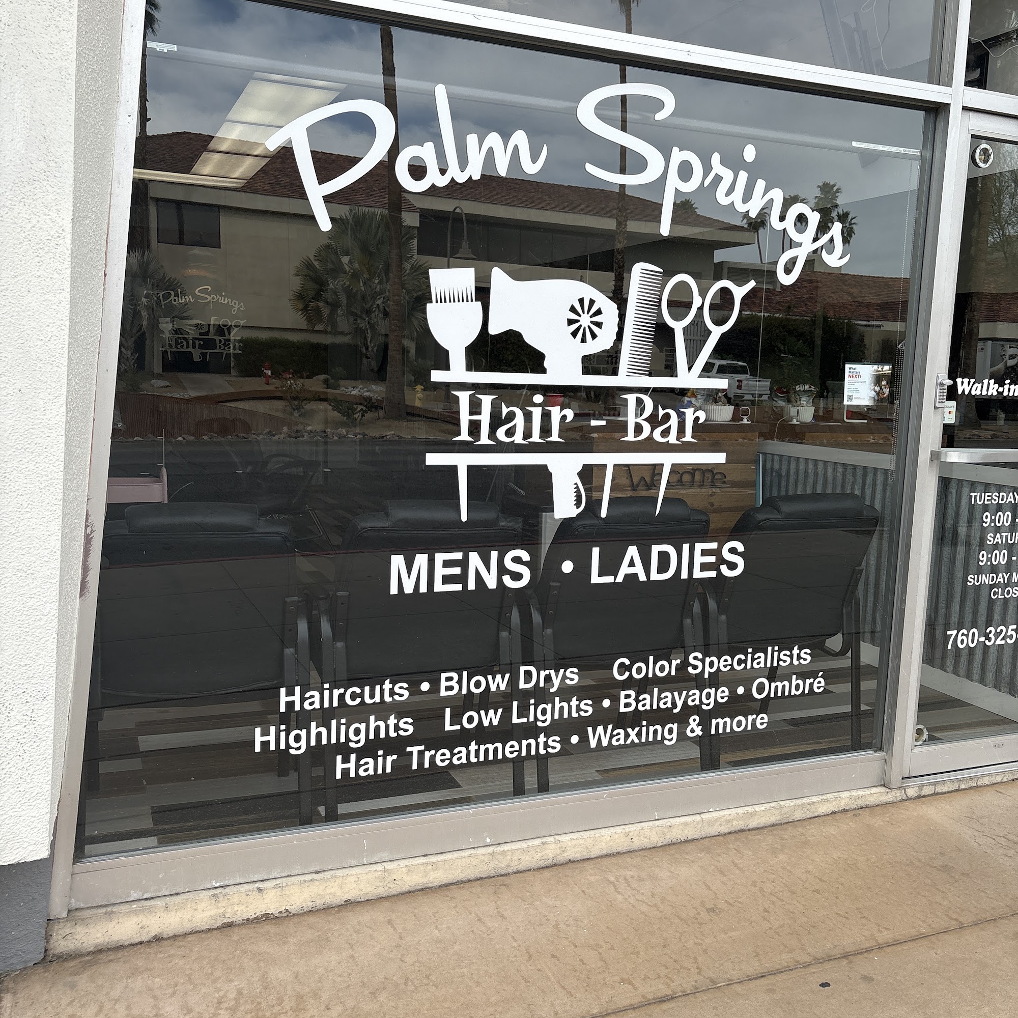 Palm Springs Hair Bar 467 E Tahquitz Canyon Way, Palm Springs California 92262