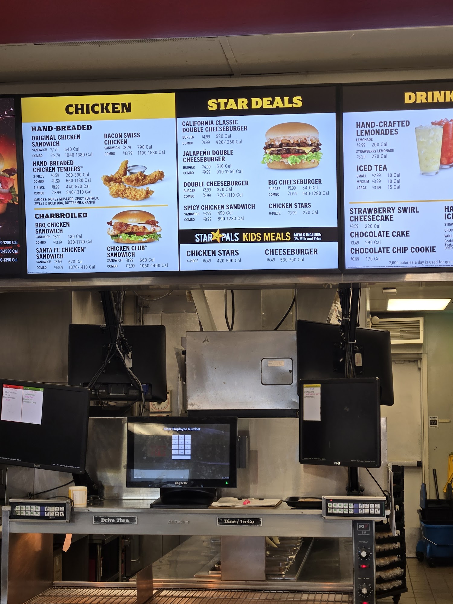 Carl’s Jr. Menu
