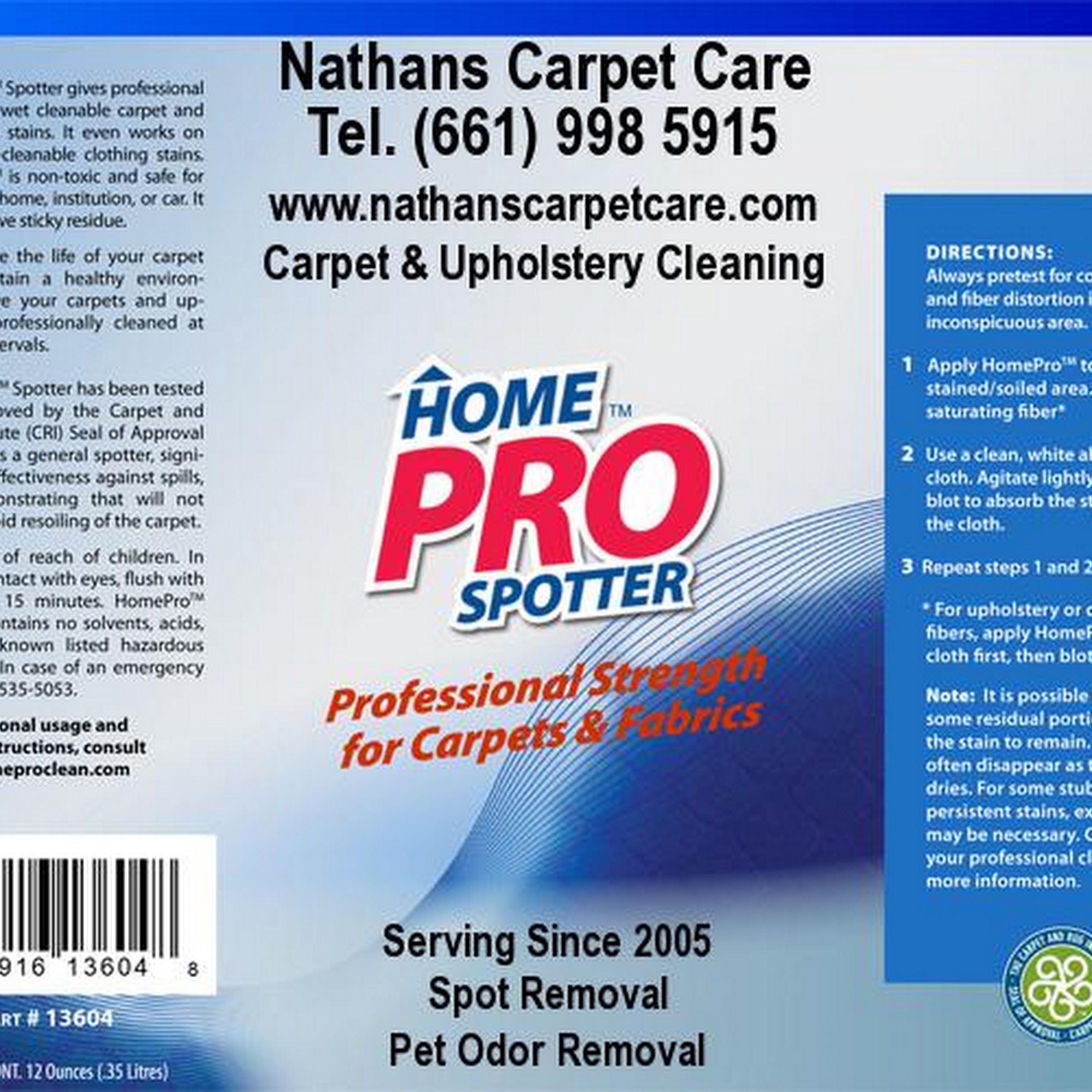 NATHANS CARPET CARE